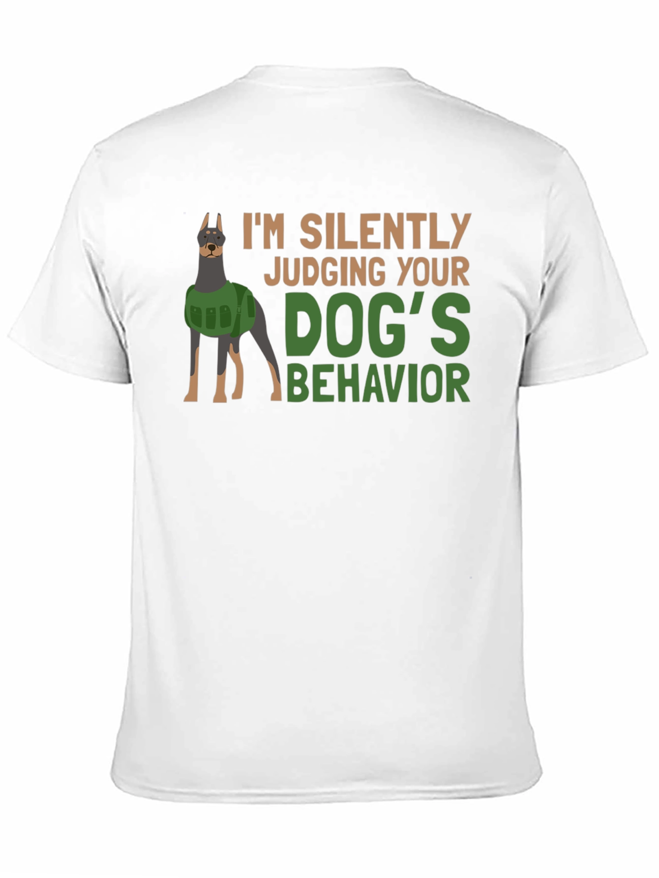 Dog Behavior T-Shirt - Silently Judging Tee
