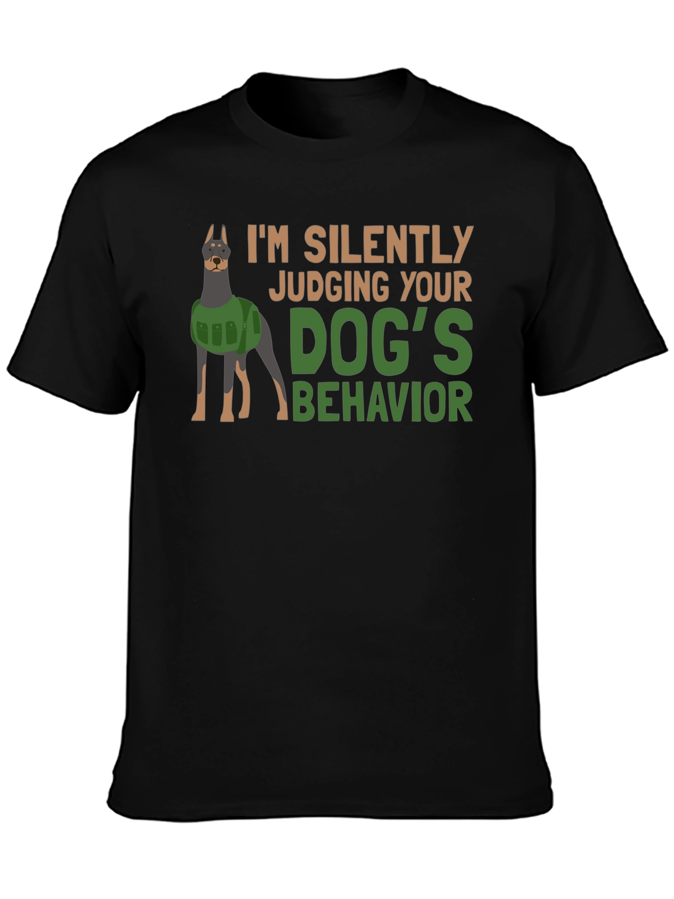 Dog Behavior T-Shirt - Silently Judging Tee