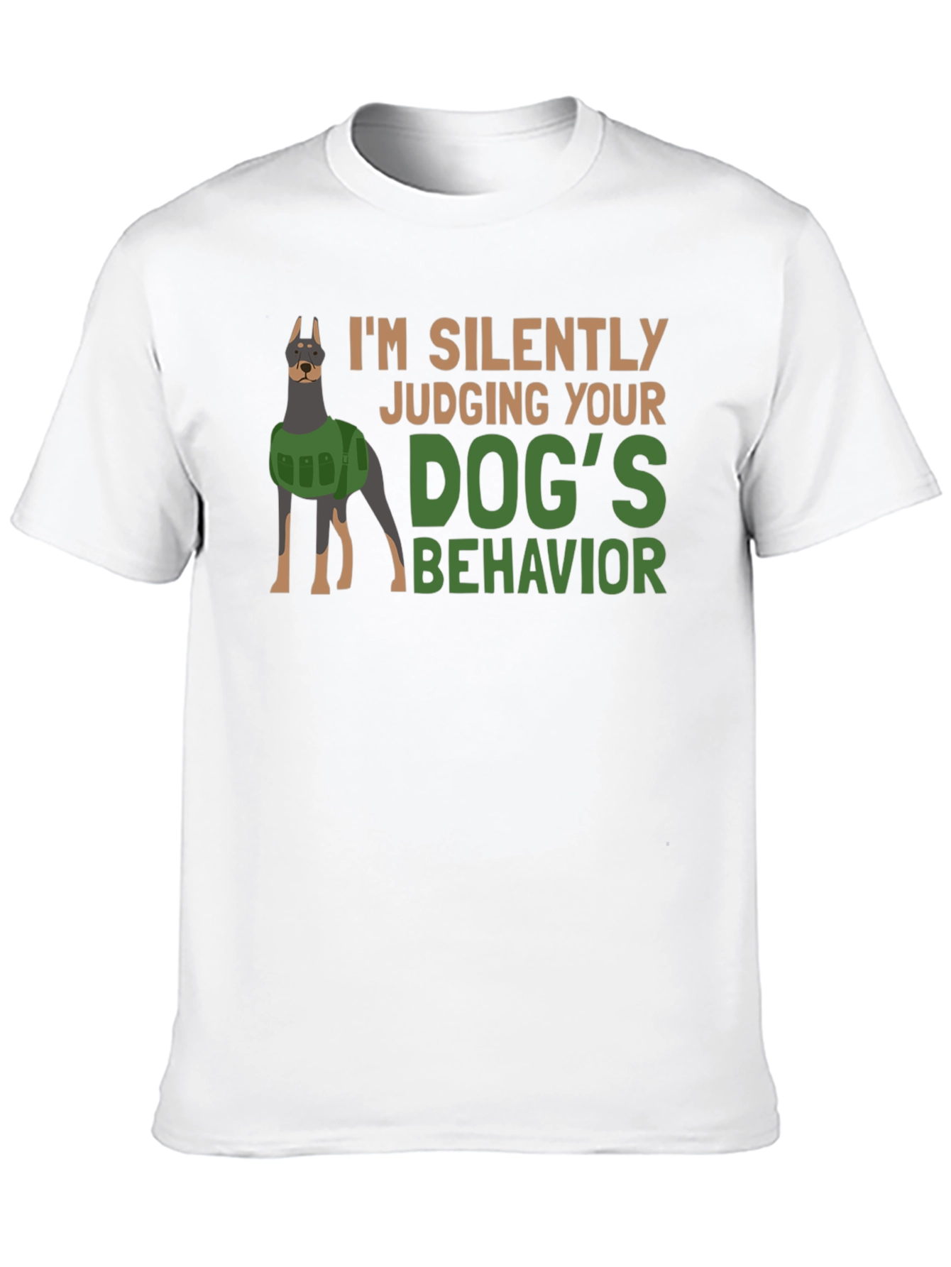 Dog Behavior T-Shirt - Silently Judging Tee