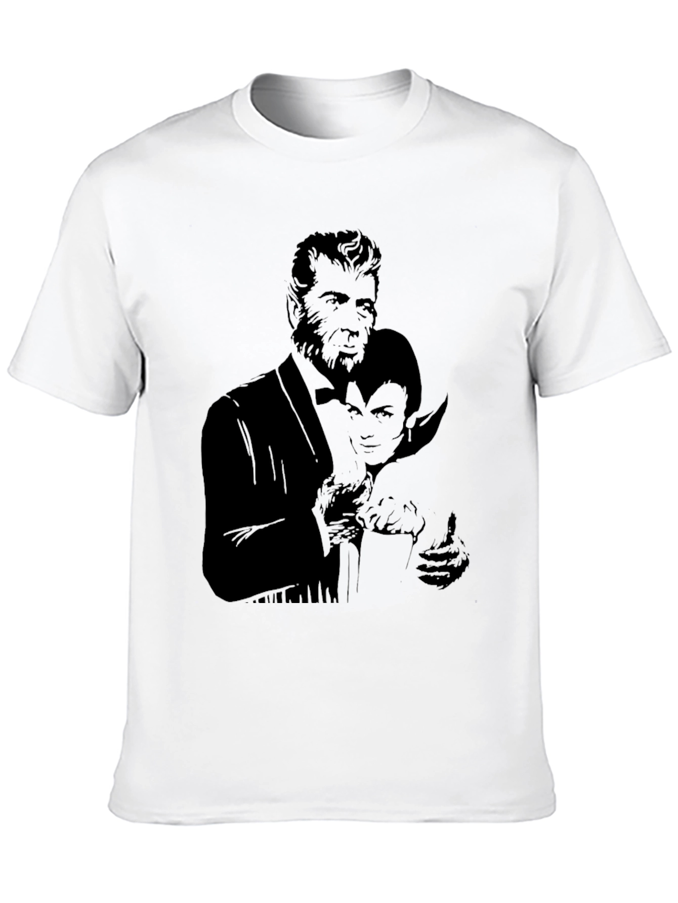Monster Mash Graphic Tee - Unisex Black T-Shirt