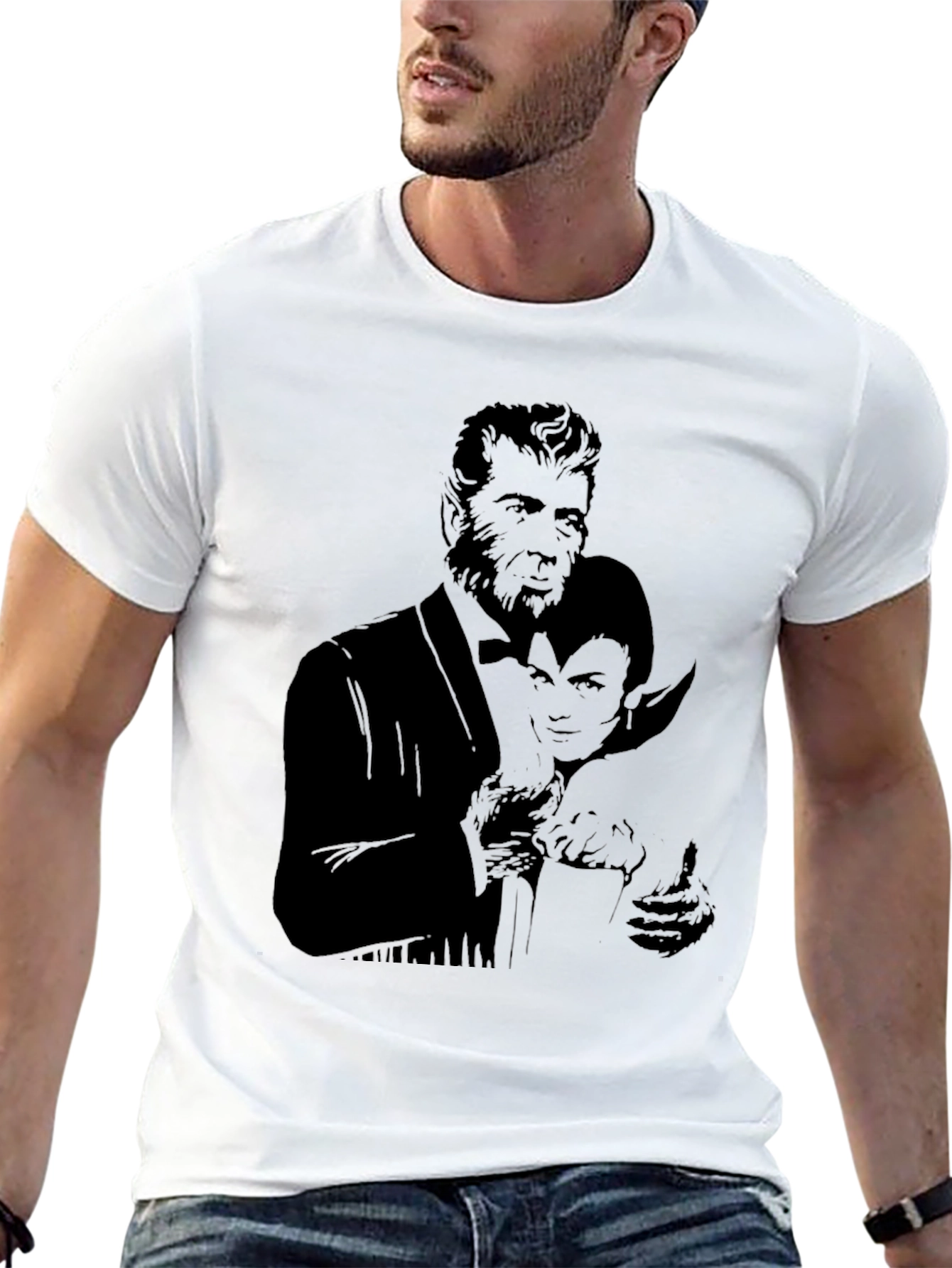Monster Mash Graphic Tee - Unisex Black T-Shirt