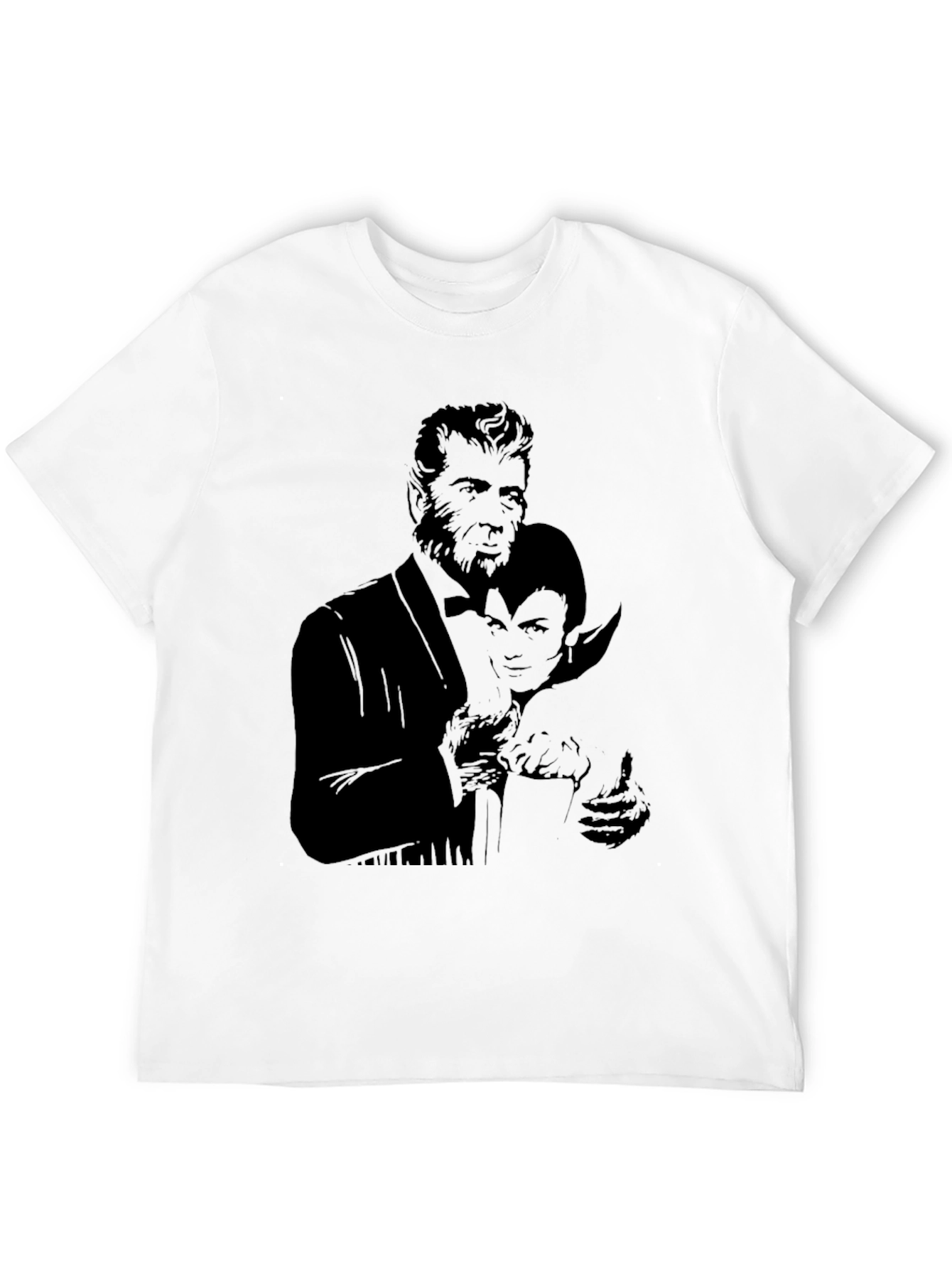 Monster Mash Graphic Tee - Unisex Black T-Shirt