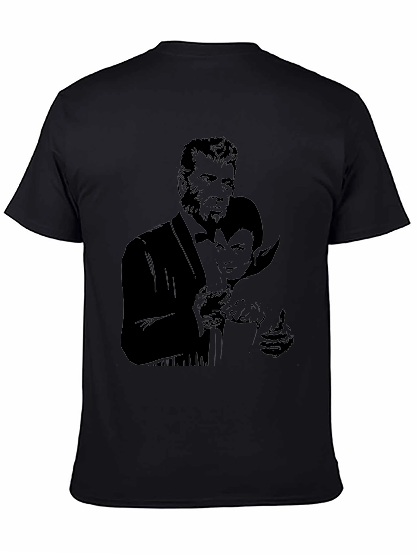 Monster Mash Graphic Tee - Unisex Black T-Shirt