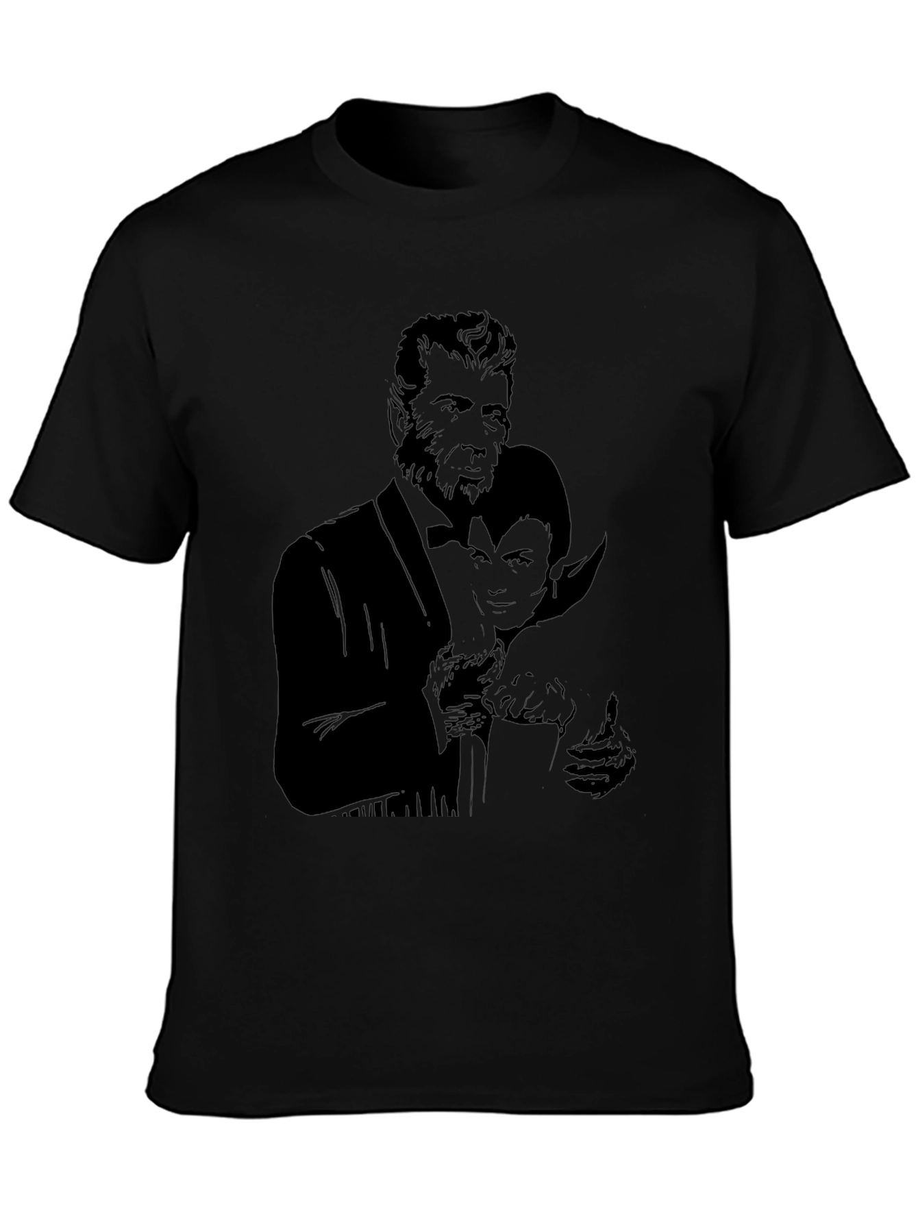 Monster Mash Graphic Tee - Unisex Black T-Shirt