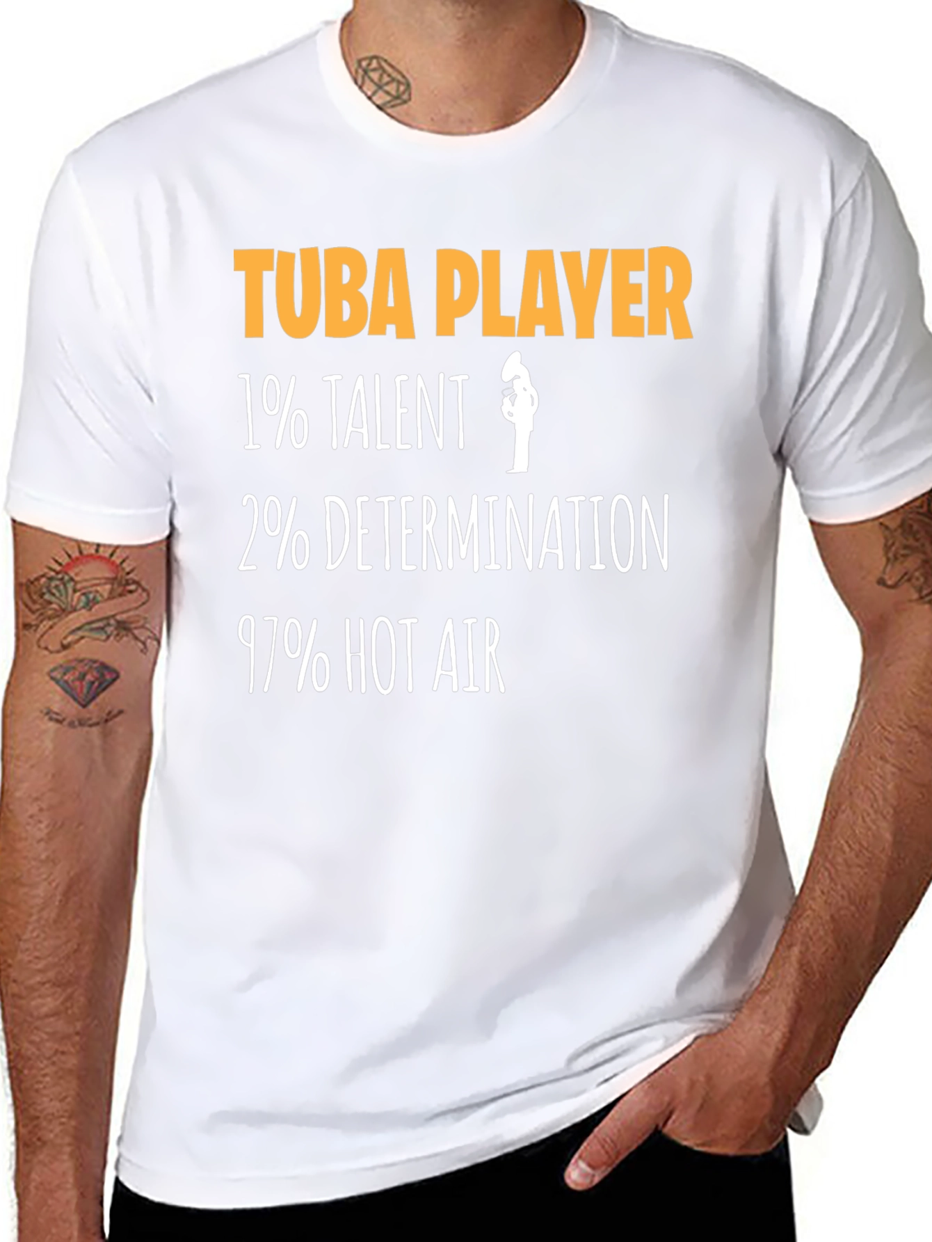 Tuba Player Funny Musician T-Shirt