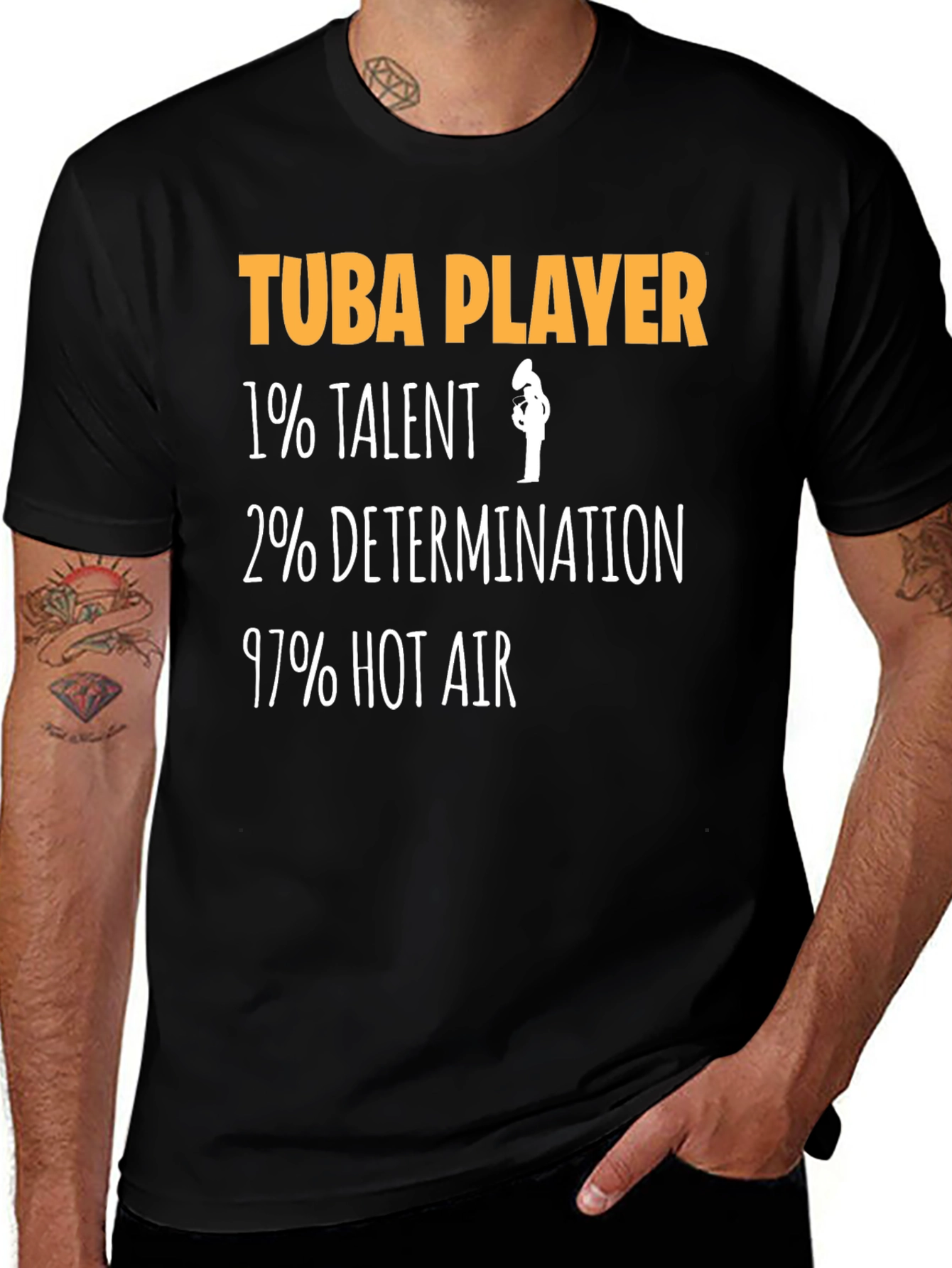 Tuba Player Funny Musician T-Shirt
