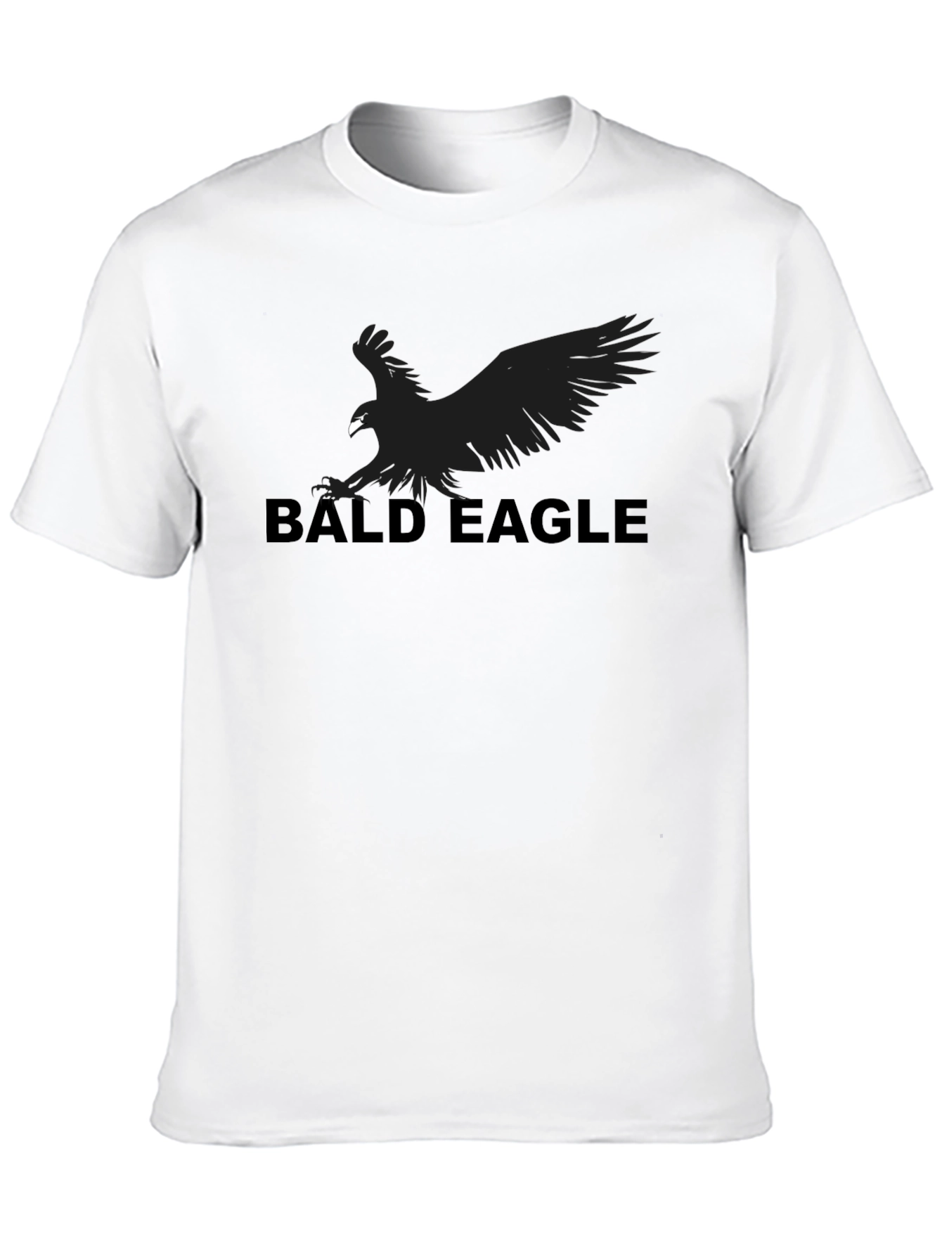 Bald Eagle Graphic Tee - Soft Cotton Blend