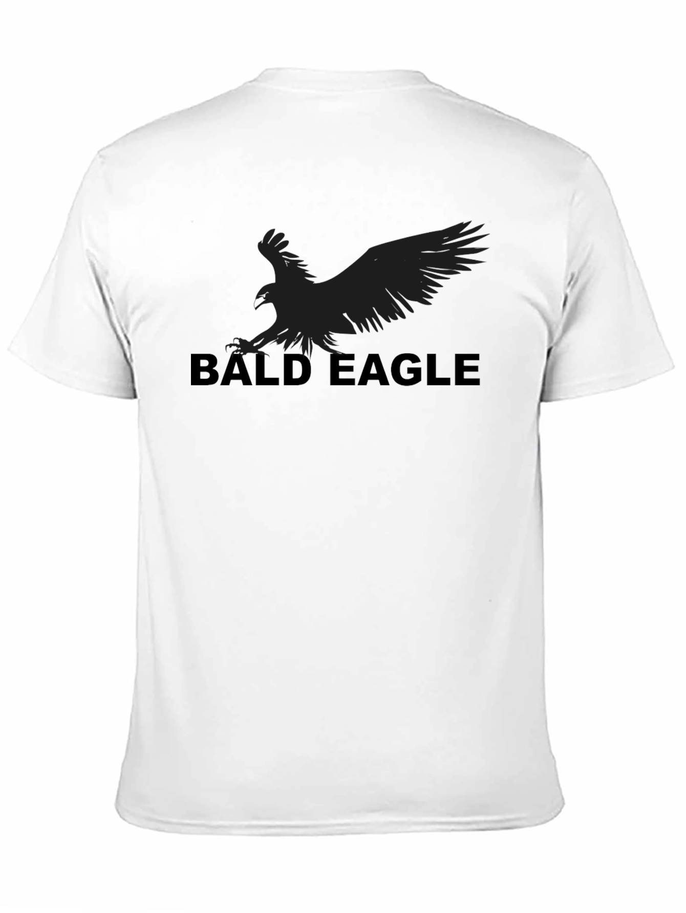 Bald Eagle Graphic Tee - Soft Cotton Blend