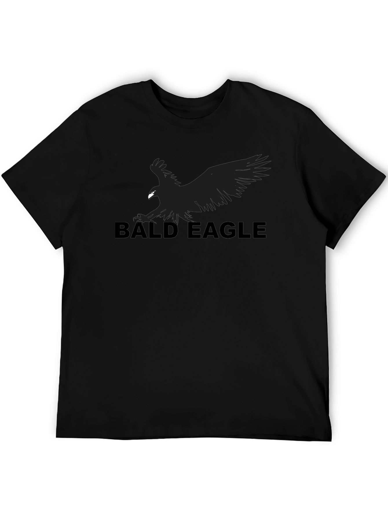Bald Eagle Graphic Tee - Soft Cotton Blend