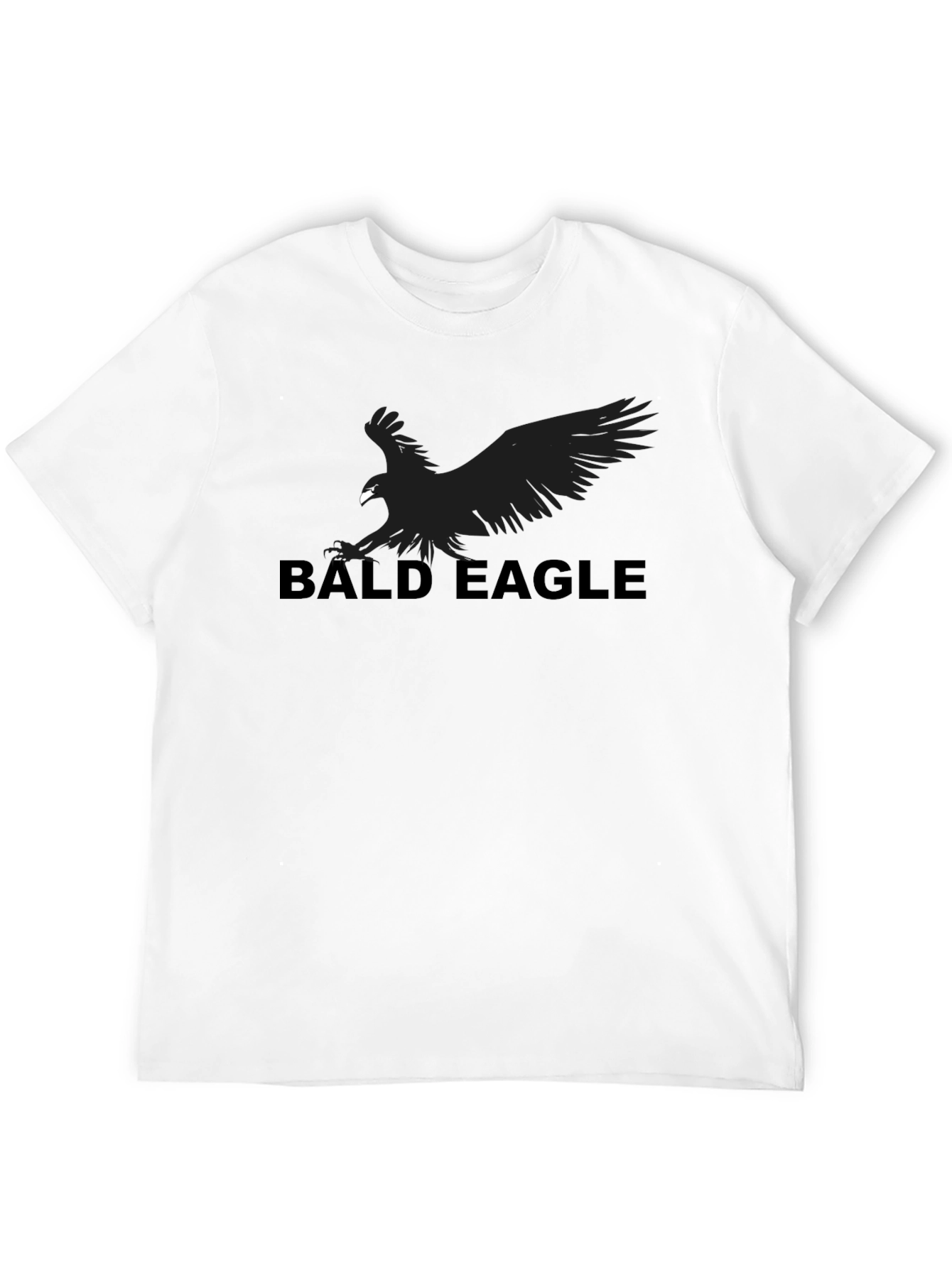 Bald Eagle Graphic Tee - Soft Cotton Blend