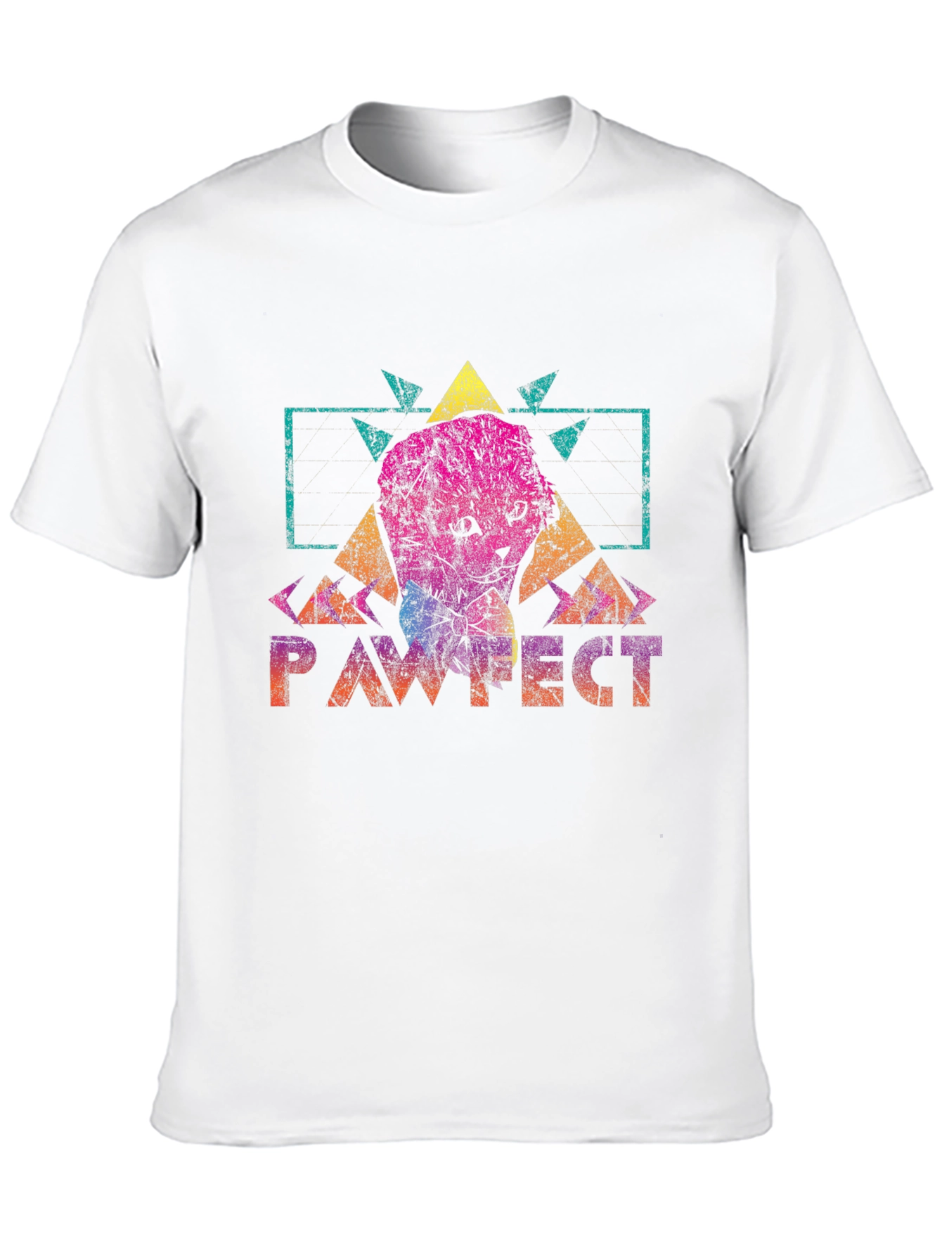 Pawfect Graphic Tee - Retro Style
