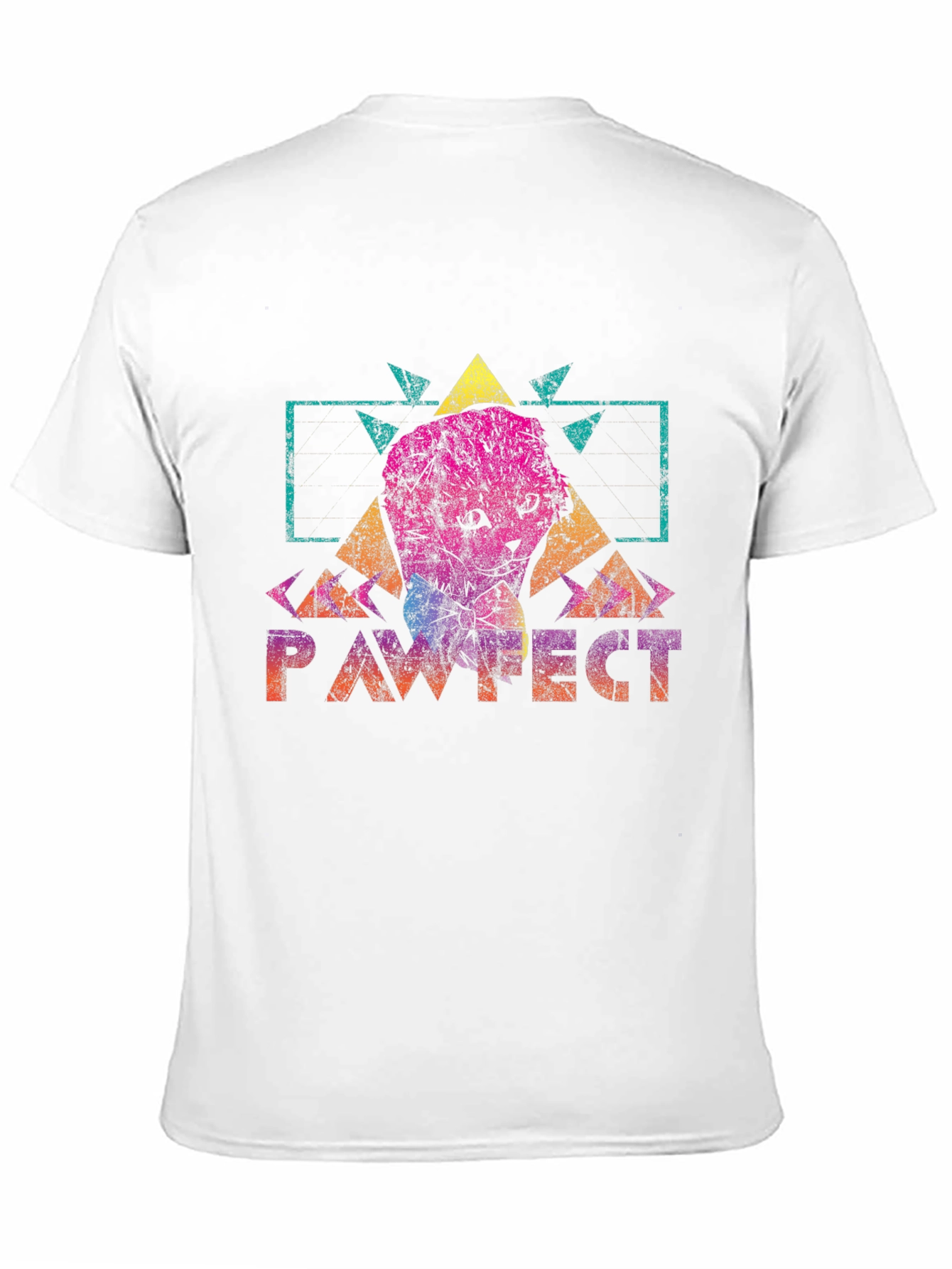 Pawfect Graphic Tee - Retro Style