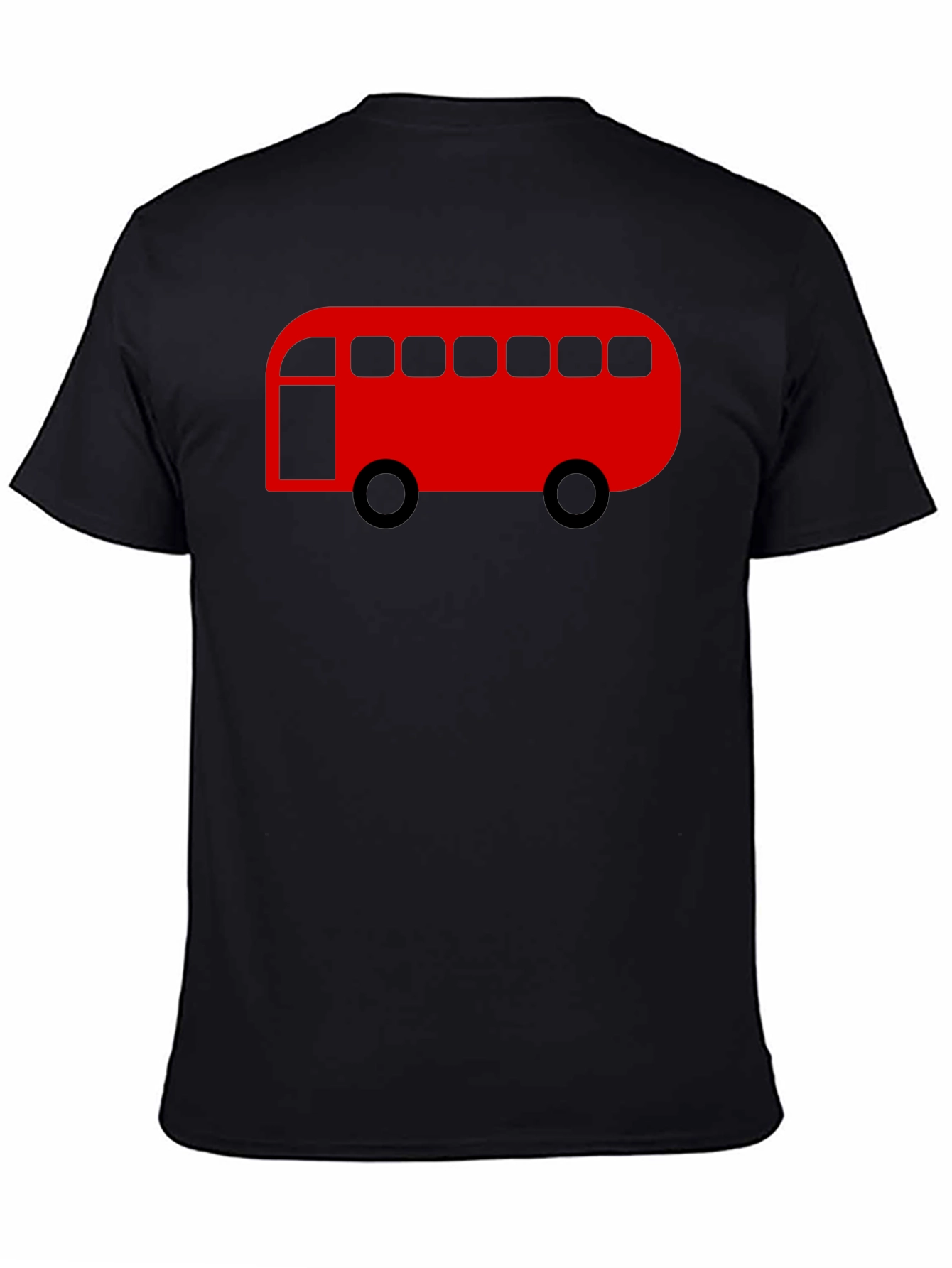 London Bus T-Shirt - Bold Red Bus Graphic Tee