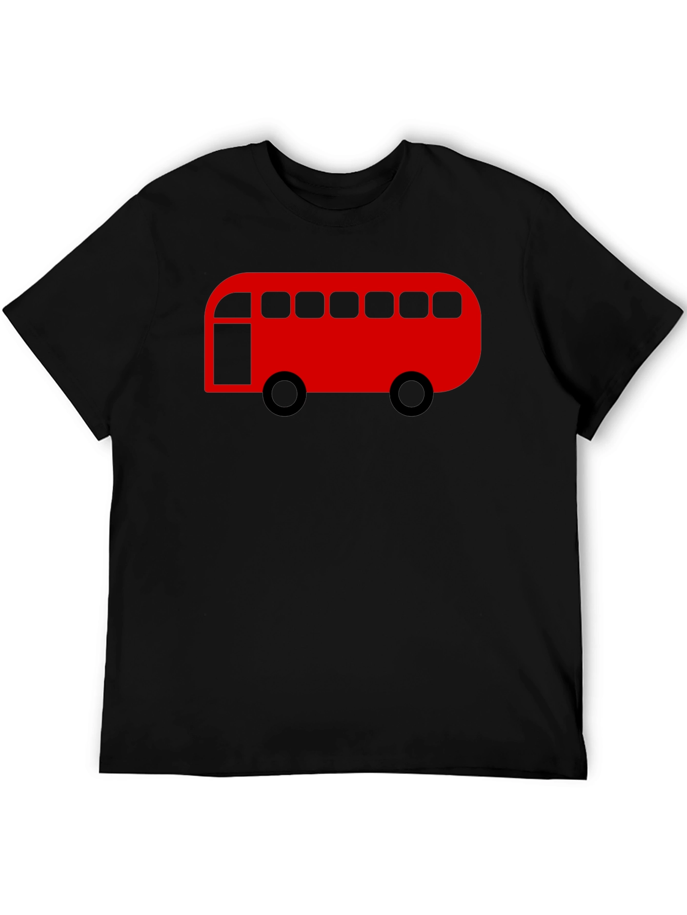 London Bus T-Shirt - Bold Red Bus Graphic Tee