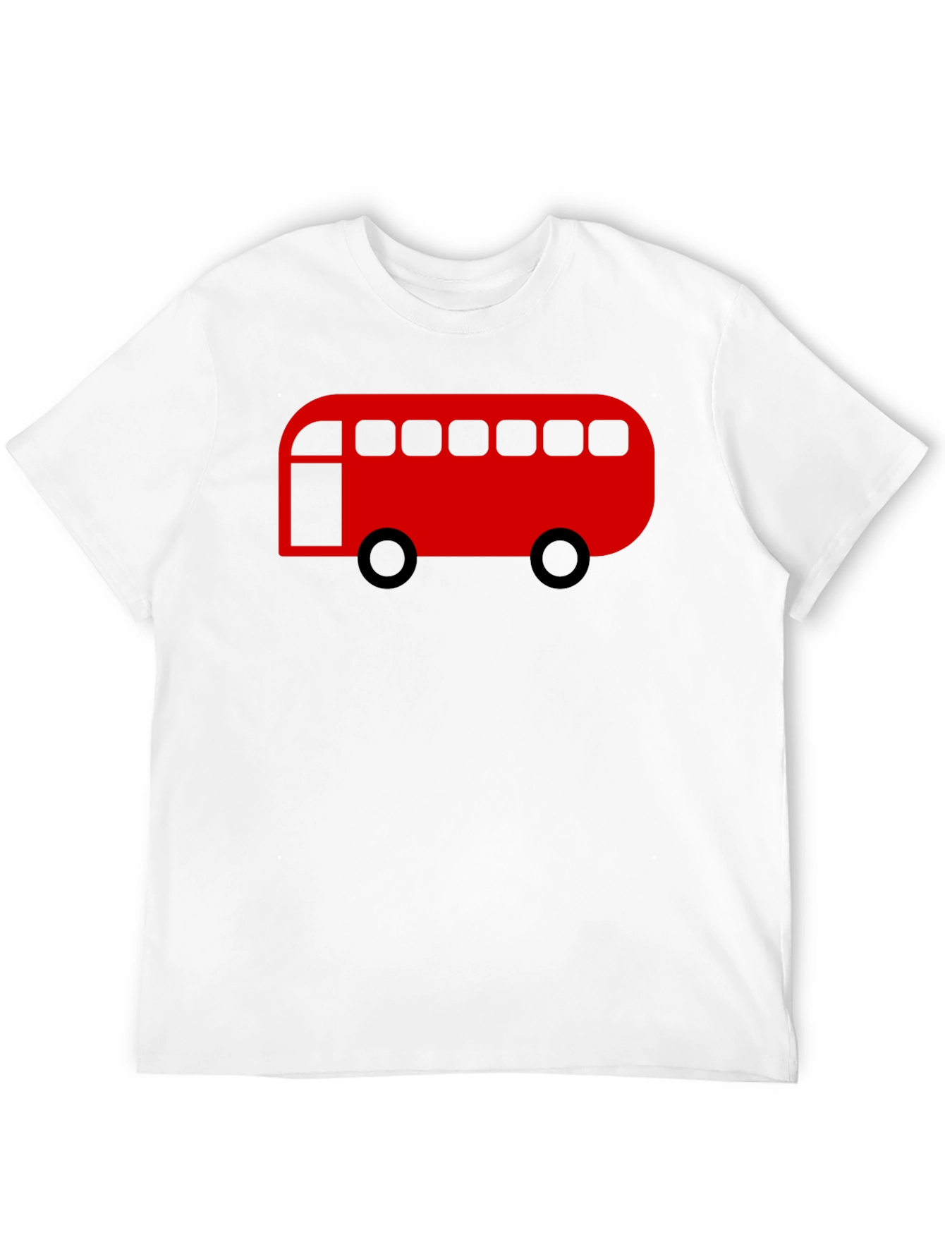 London Bus T-Shirt - Bold Red Bus Graphic Tee