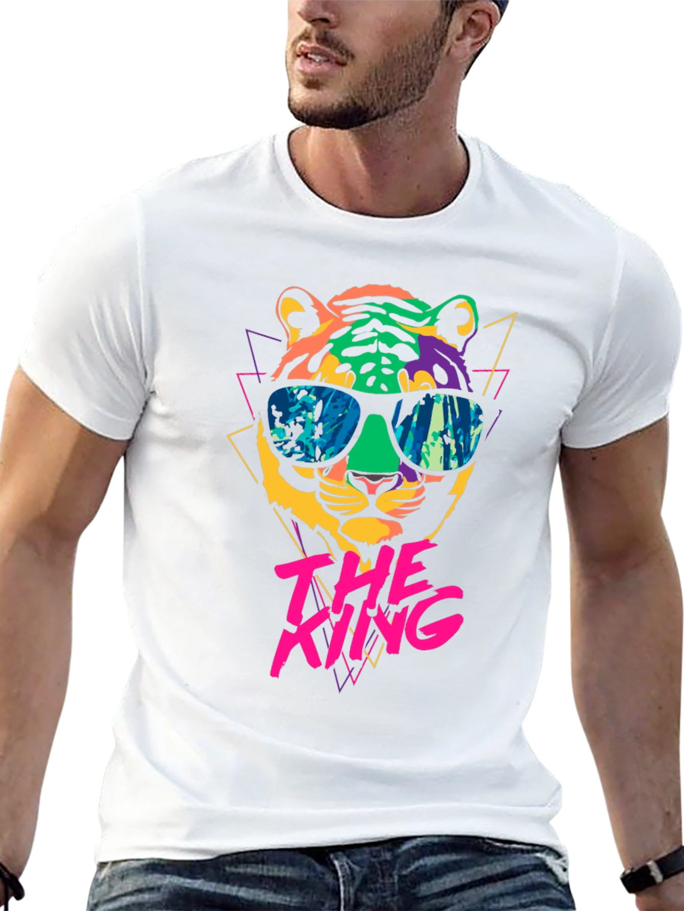 Cool Tiger Graphic Tee - The King