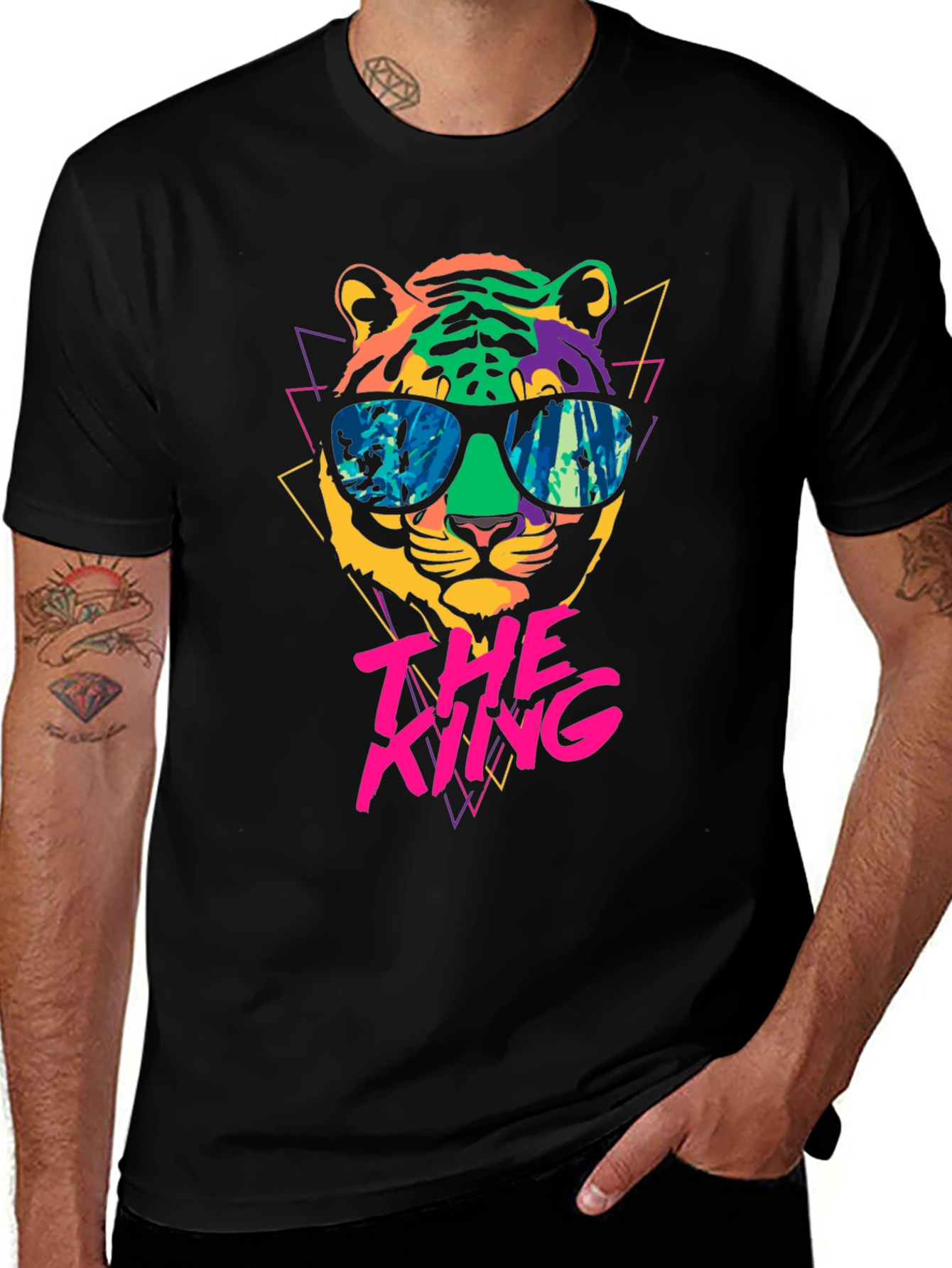 Cool Tiger Graphic Tee - The King
