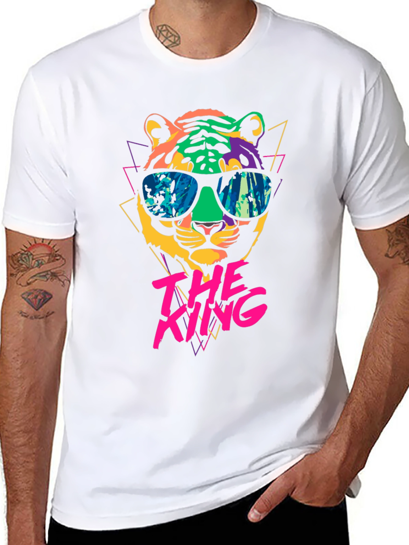 Cool Tiger Graphic Tee - The King
