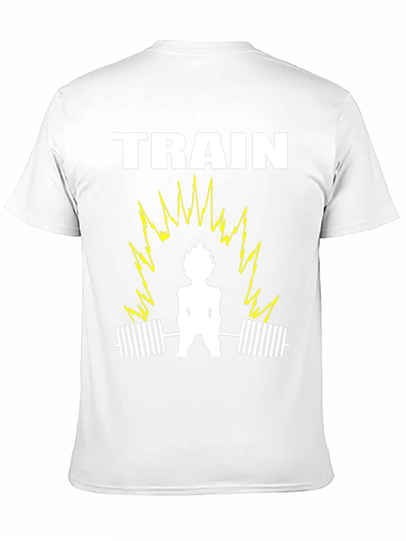 Train Anime Gym T-Shirt - Black