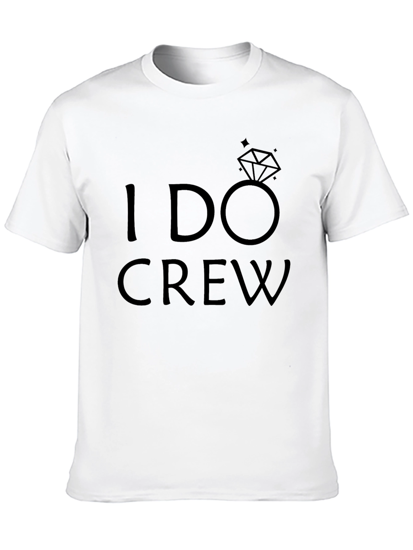 I Do Crew Black T-Shirt