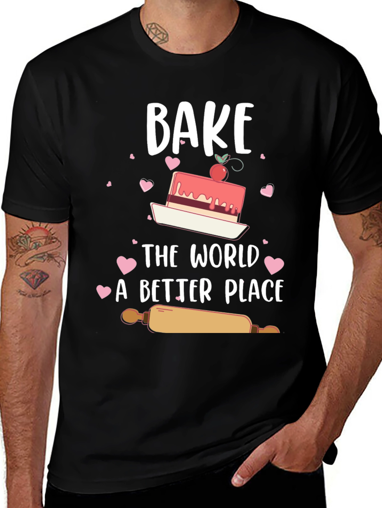 Bake the World a Better Place Graphic Tee