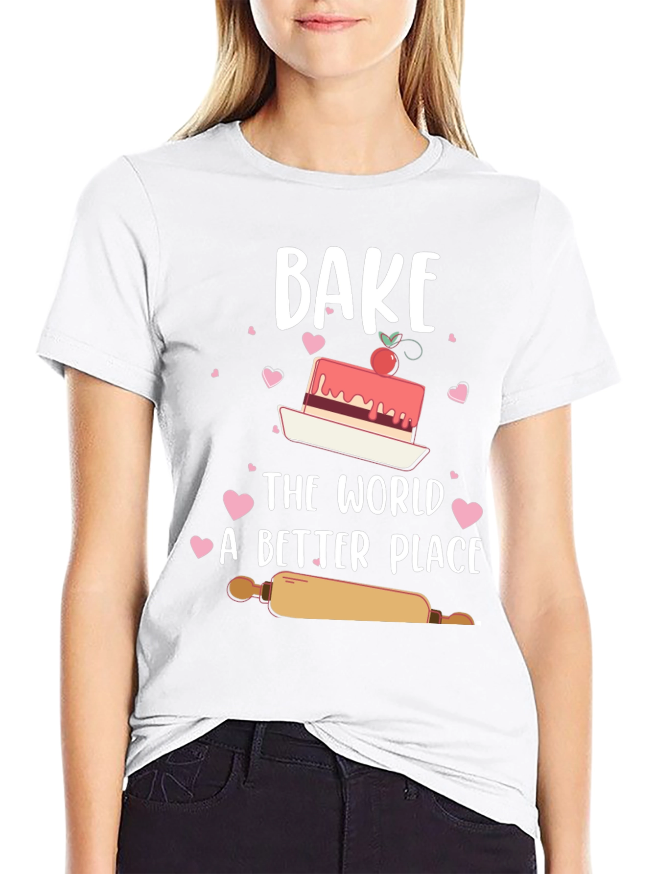 Bake the World a Better Place Graphic Tee