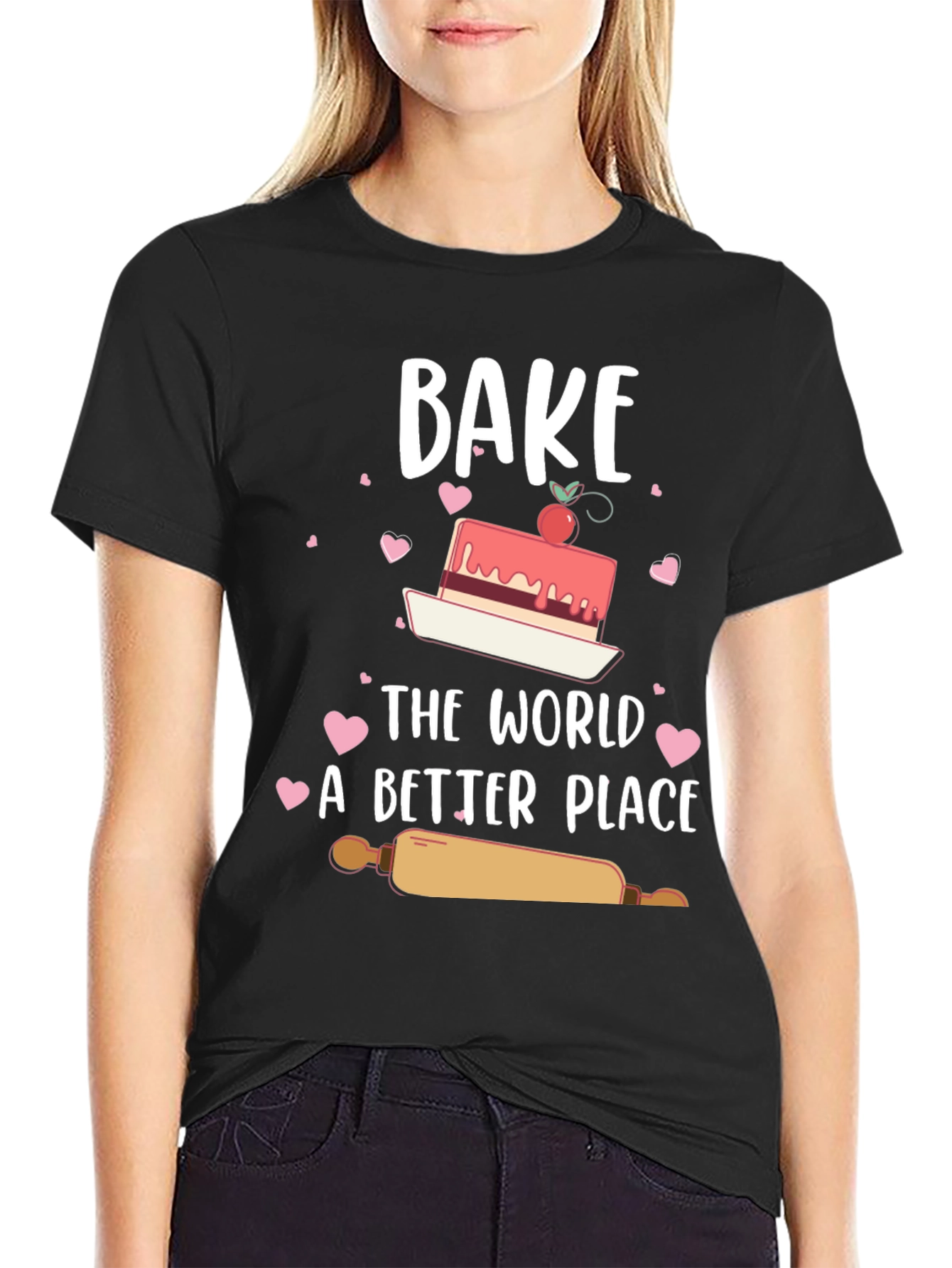 Bake the World a Better Place Graphic Tee