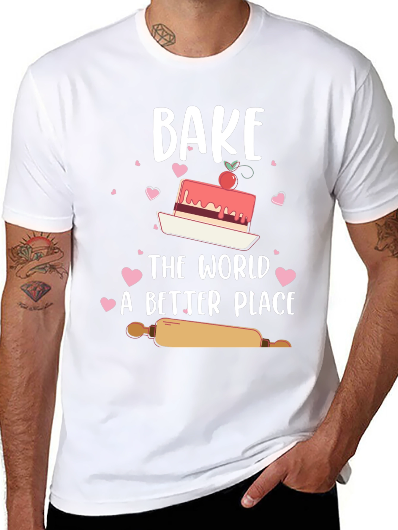 Bake the World a Better Place Graphic Tee