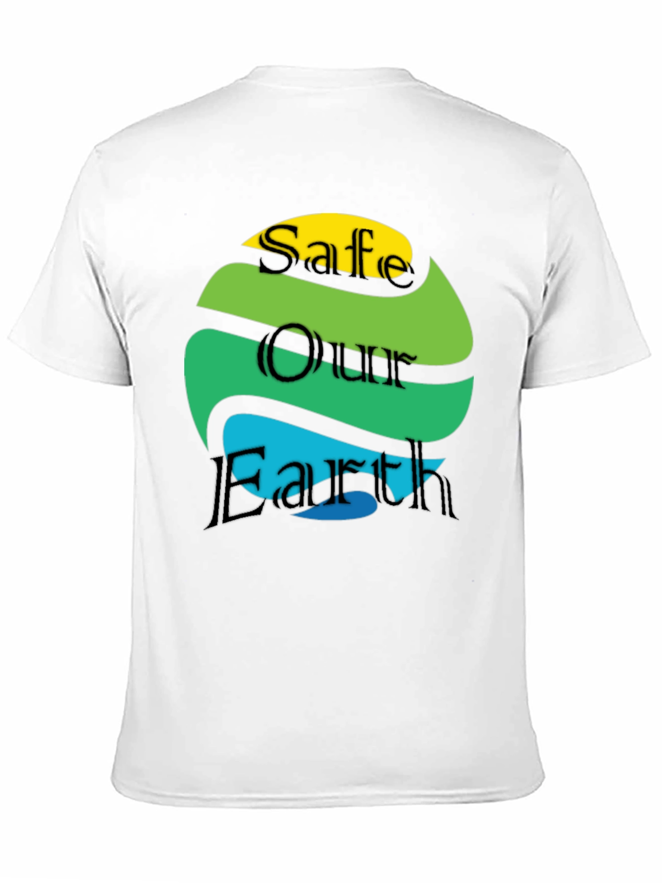 Save Our Earth Graphic Tee - Black