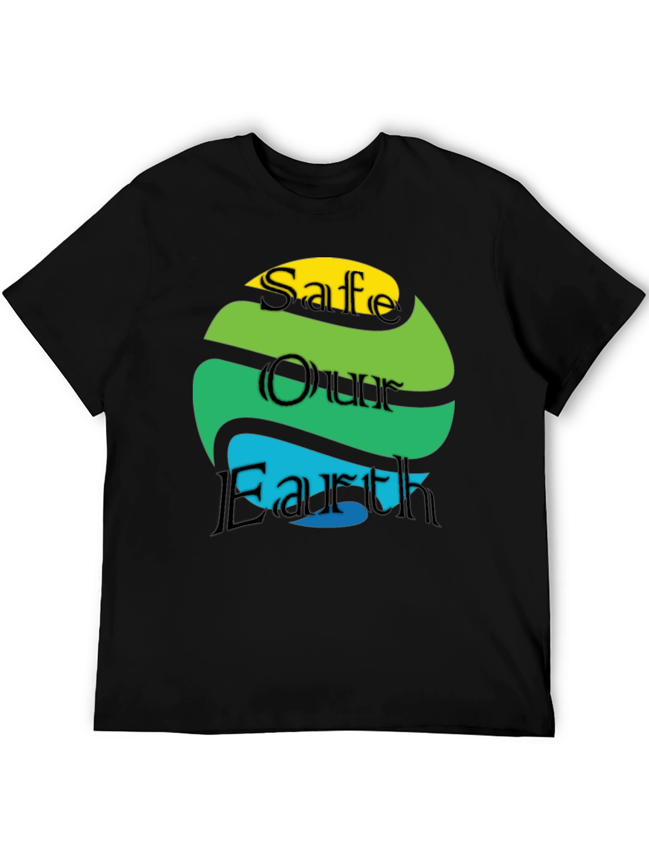 Save Our Earth Graphic Tee - Black