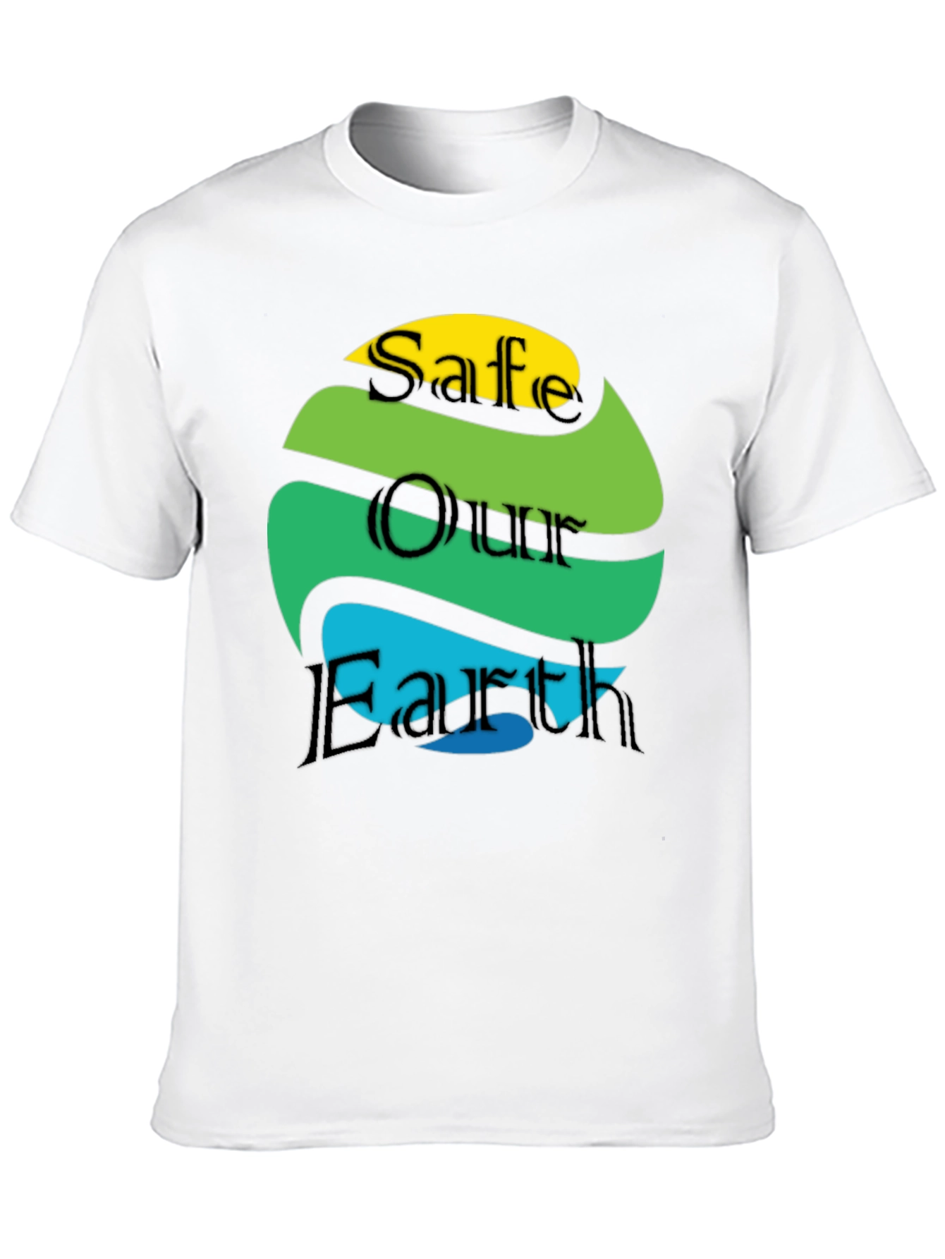 Save Our Earth Graphic Tee - Black