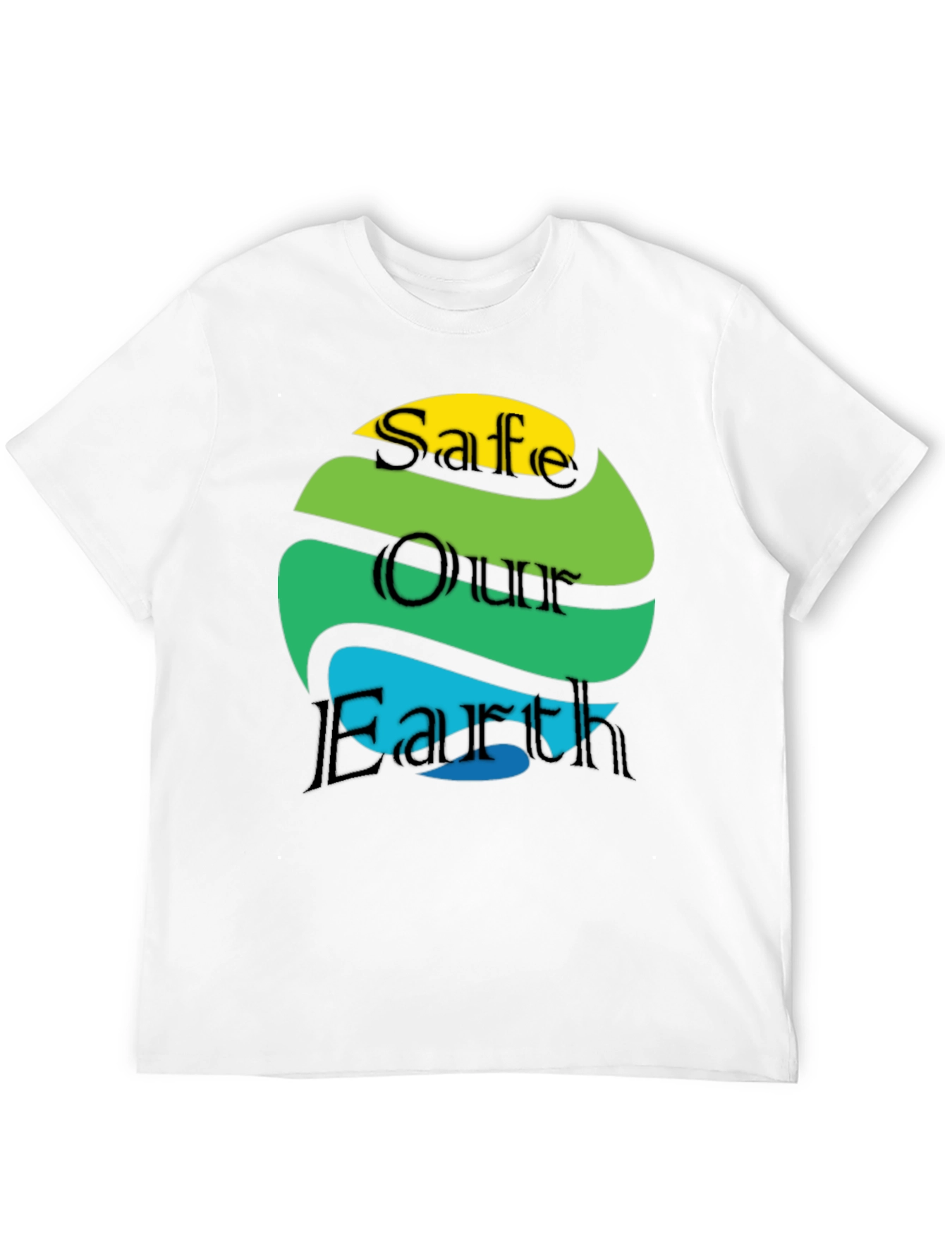 Save Our Earth Graphic Tee - Black