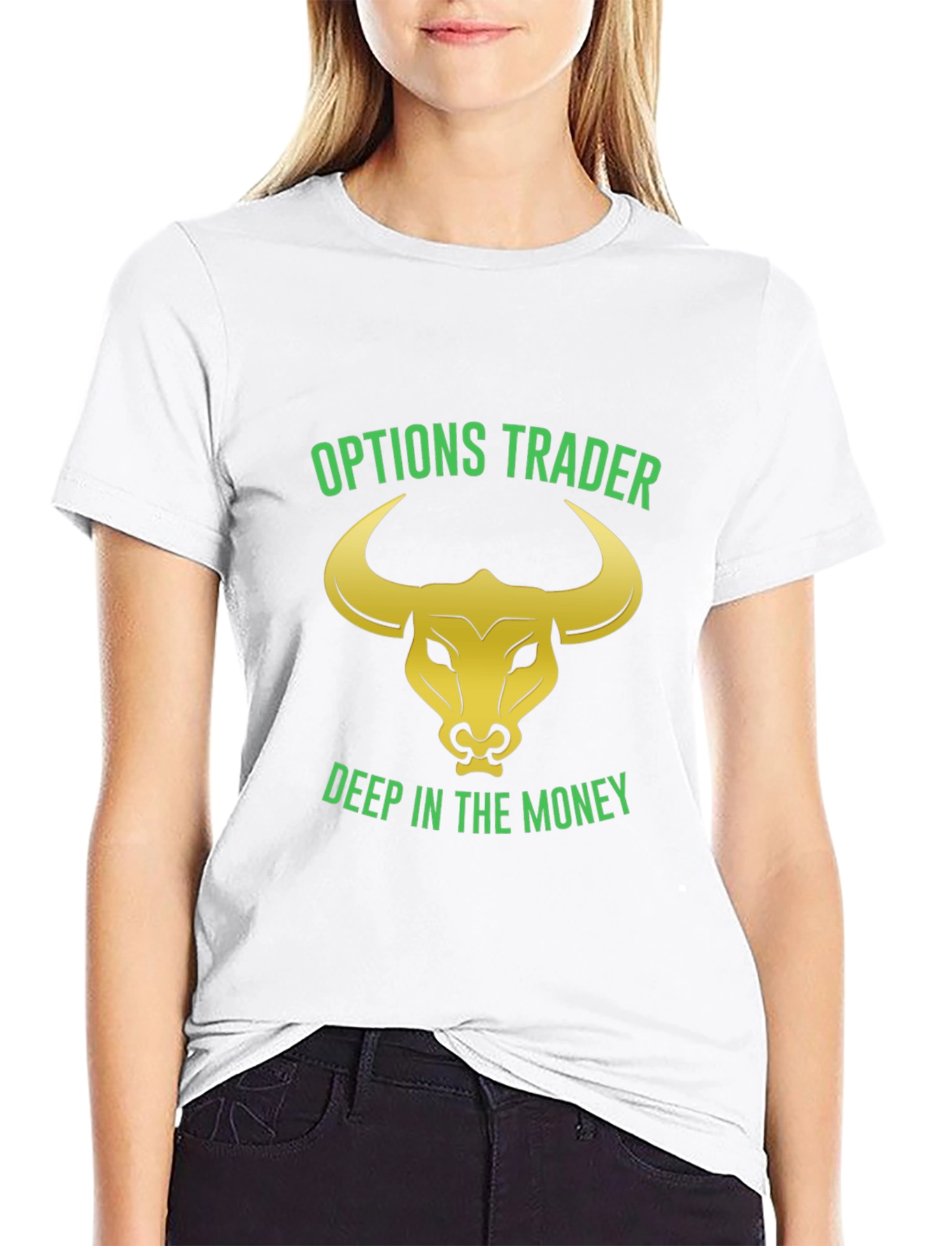 Options Trader Bull T-Shirt