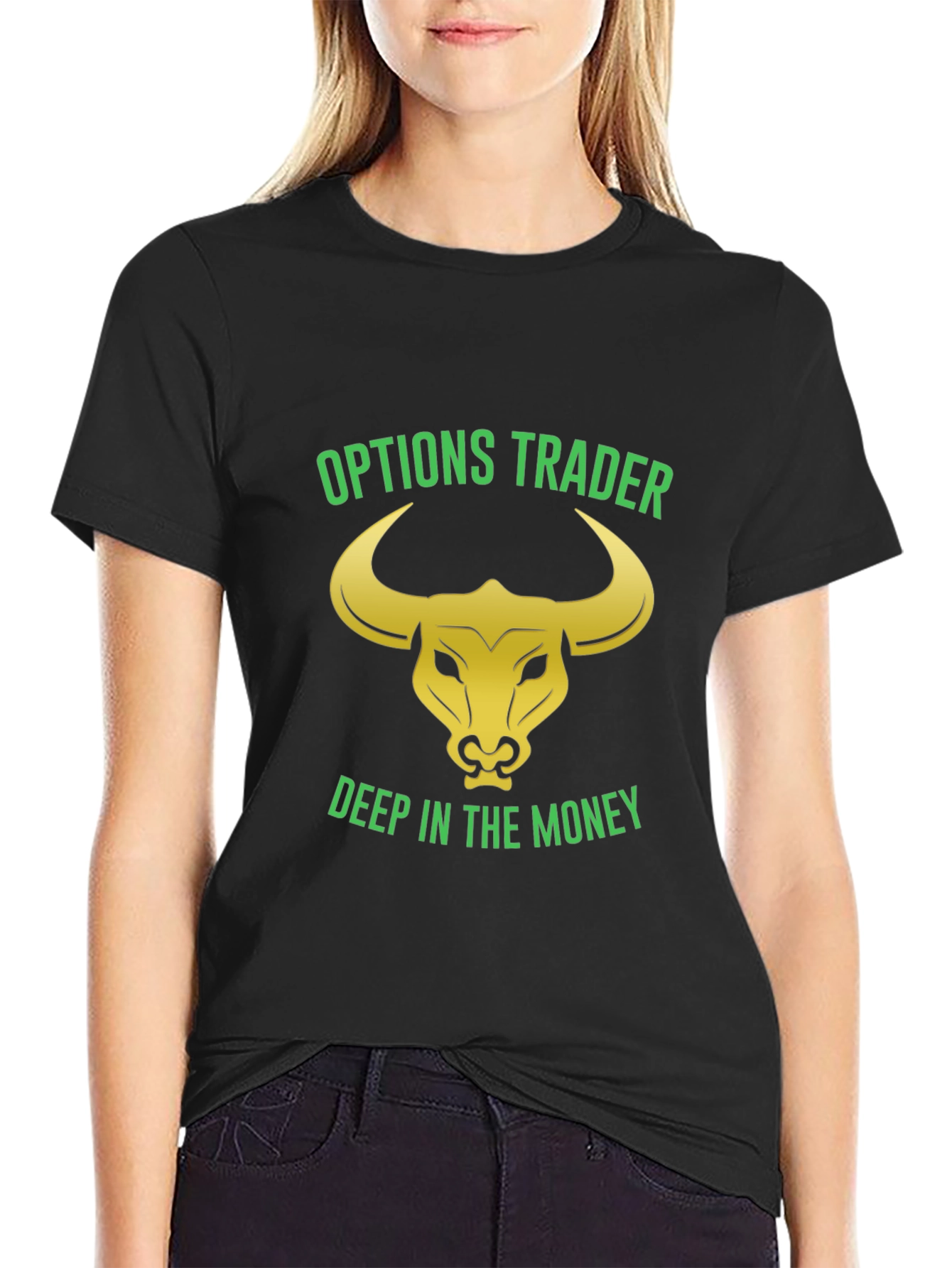 Options Trader Bull T-Shirt