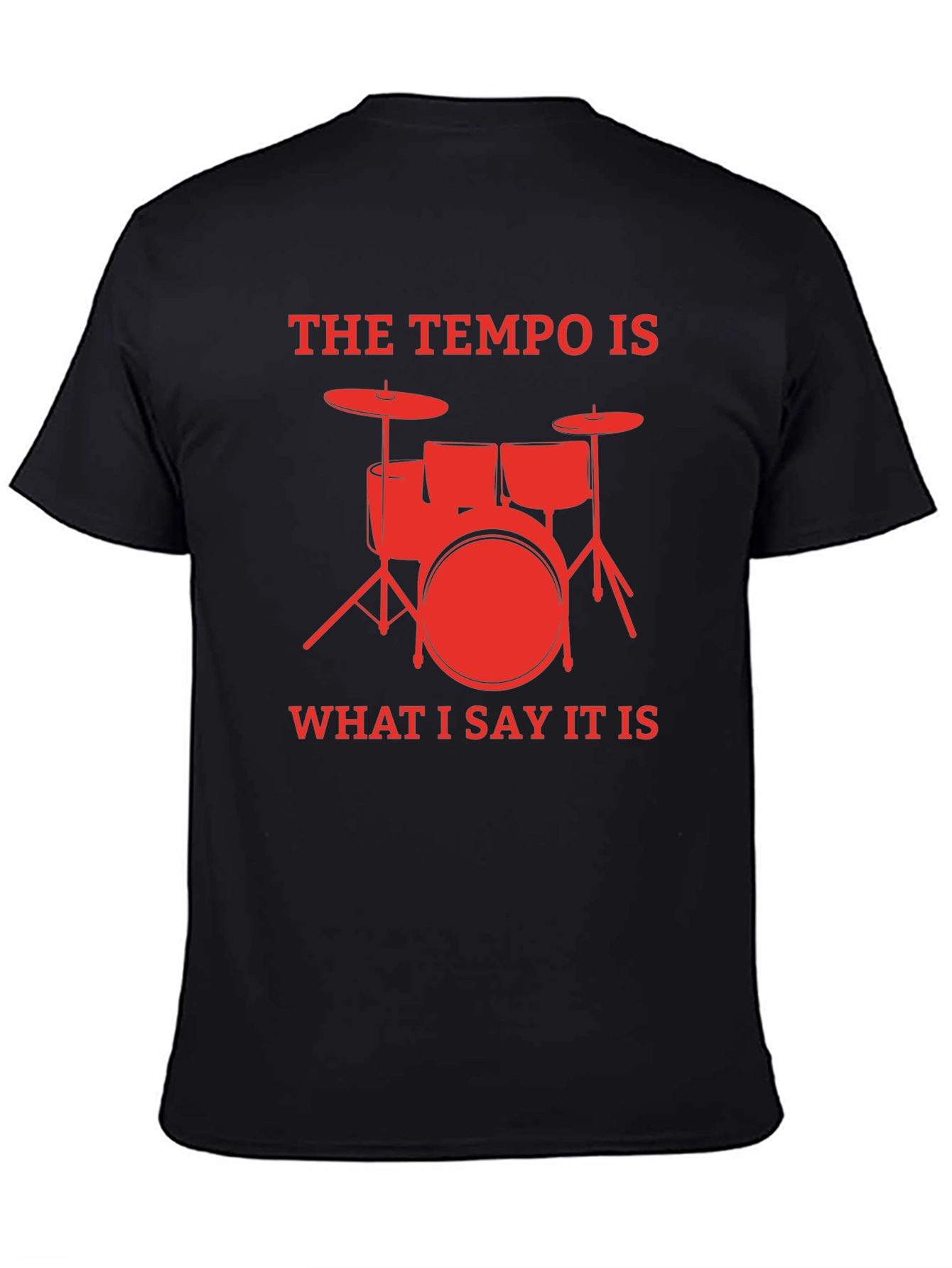 Drummer Tempo T-Shirt - Funny Band Tee