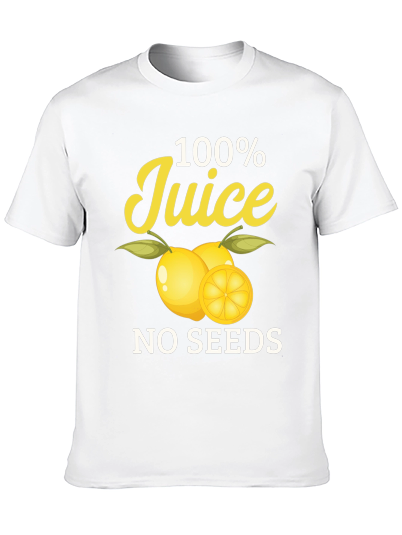 100% Juice No Seeds Black T-Shirt