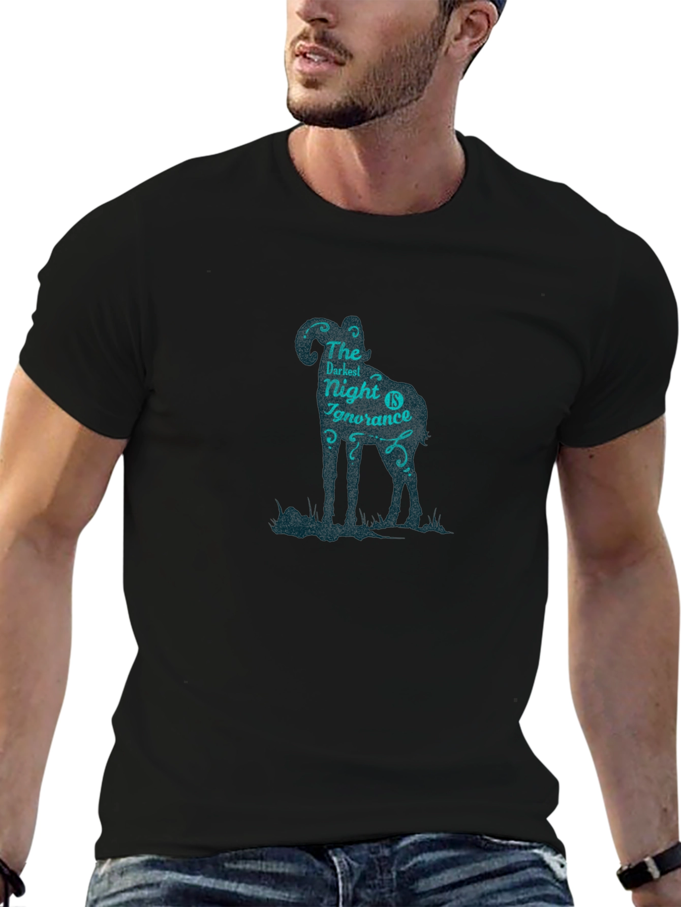 Night Ignorance Graphic Tee - Soft Cotton Blend