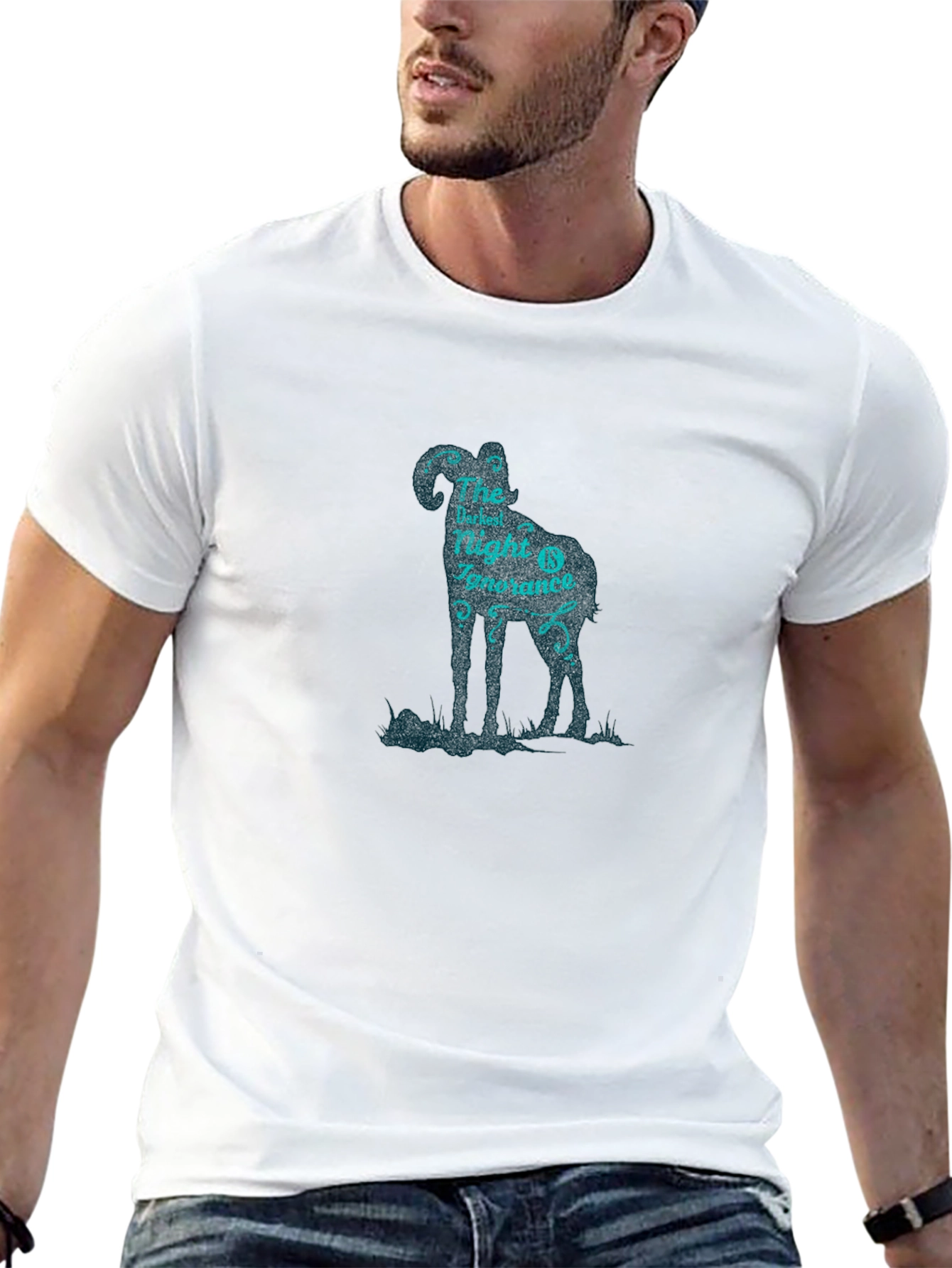 Night Ignorance Graphic Tee - Soft Cotton Blend