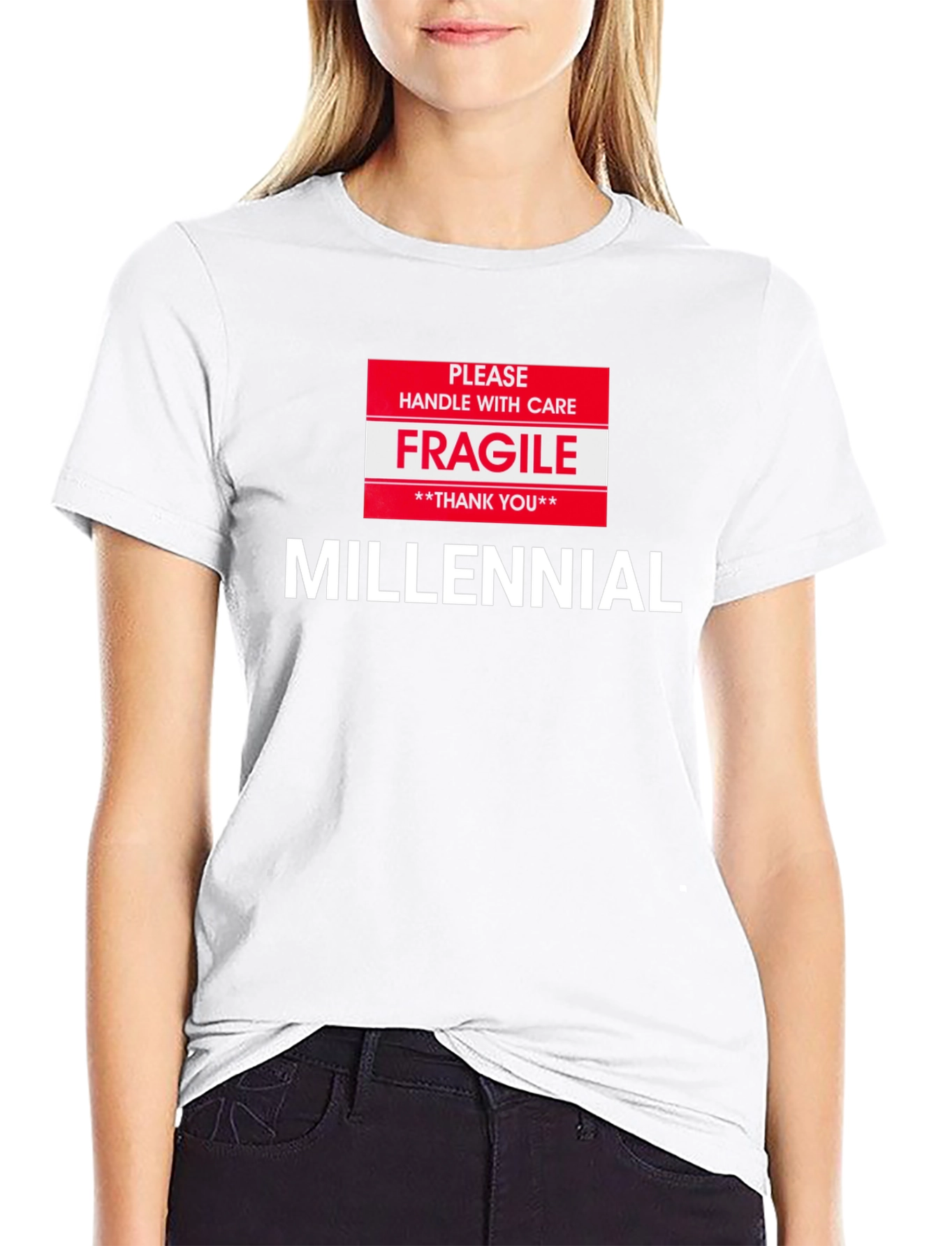 Fragile Millennial Graphic Tee - Handle with Care