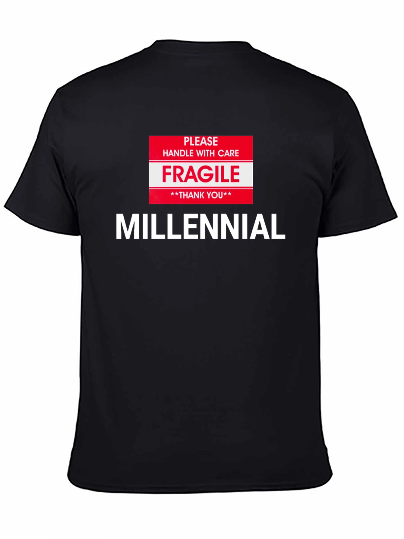 Fragile Millennial Graphic Tee - Handle with Care