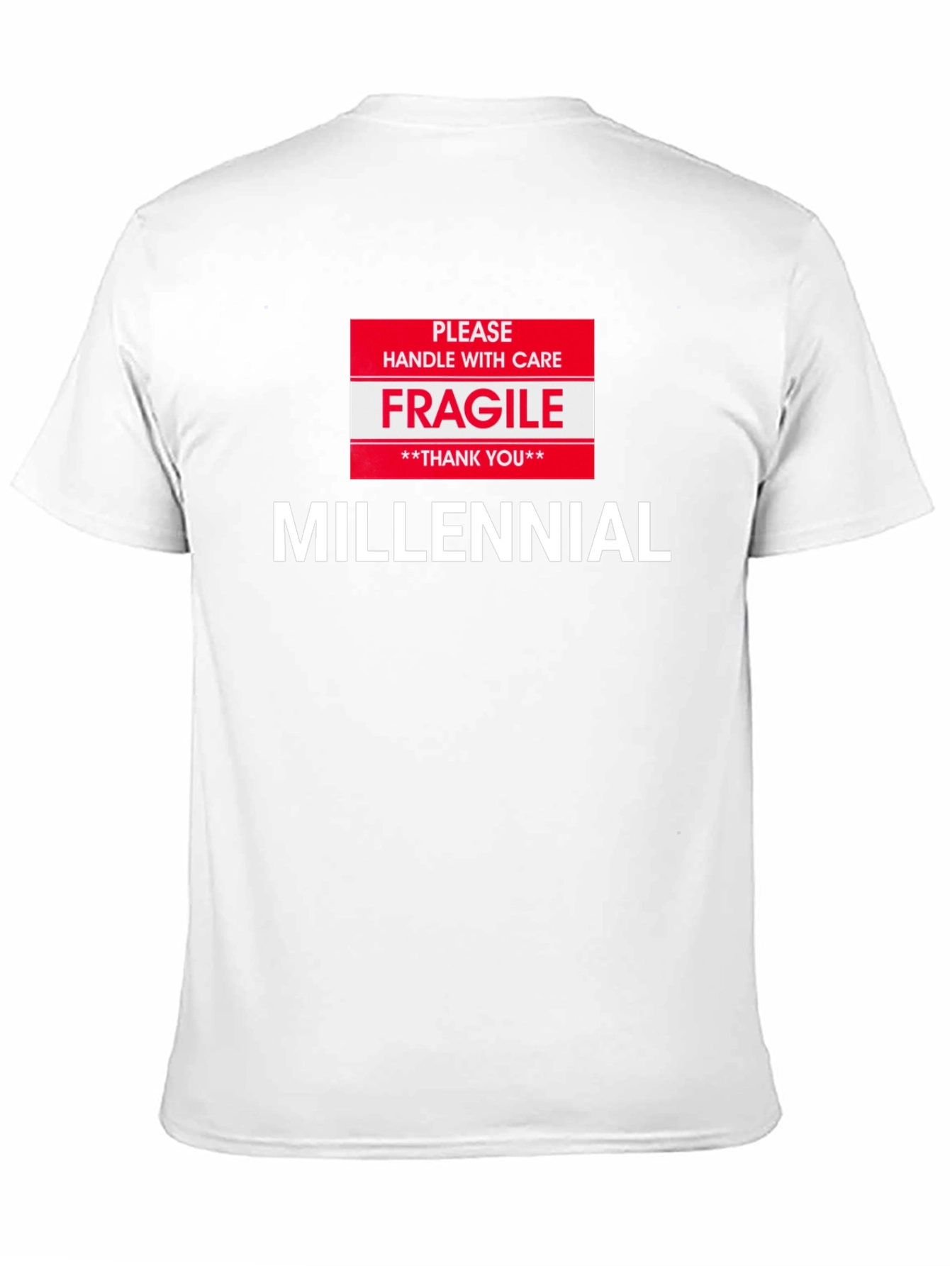 Fragile Millennial Graphic Tee - Handle with Care