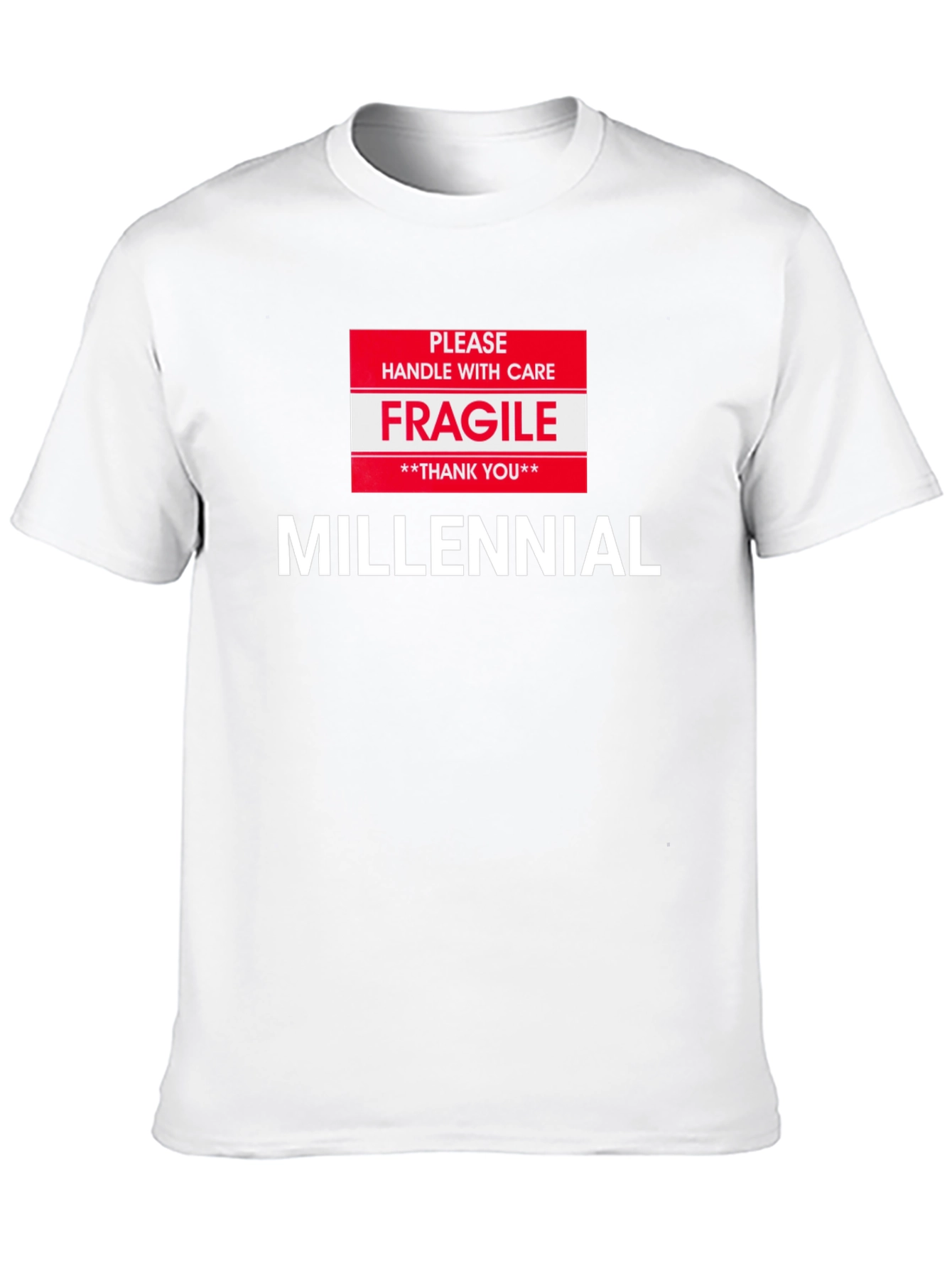 Fragile Millennial Graphic Tee - Handle with Care