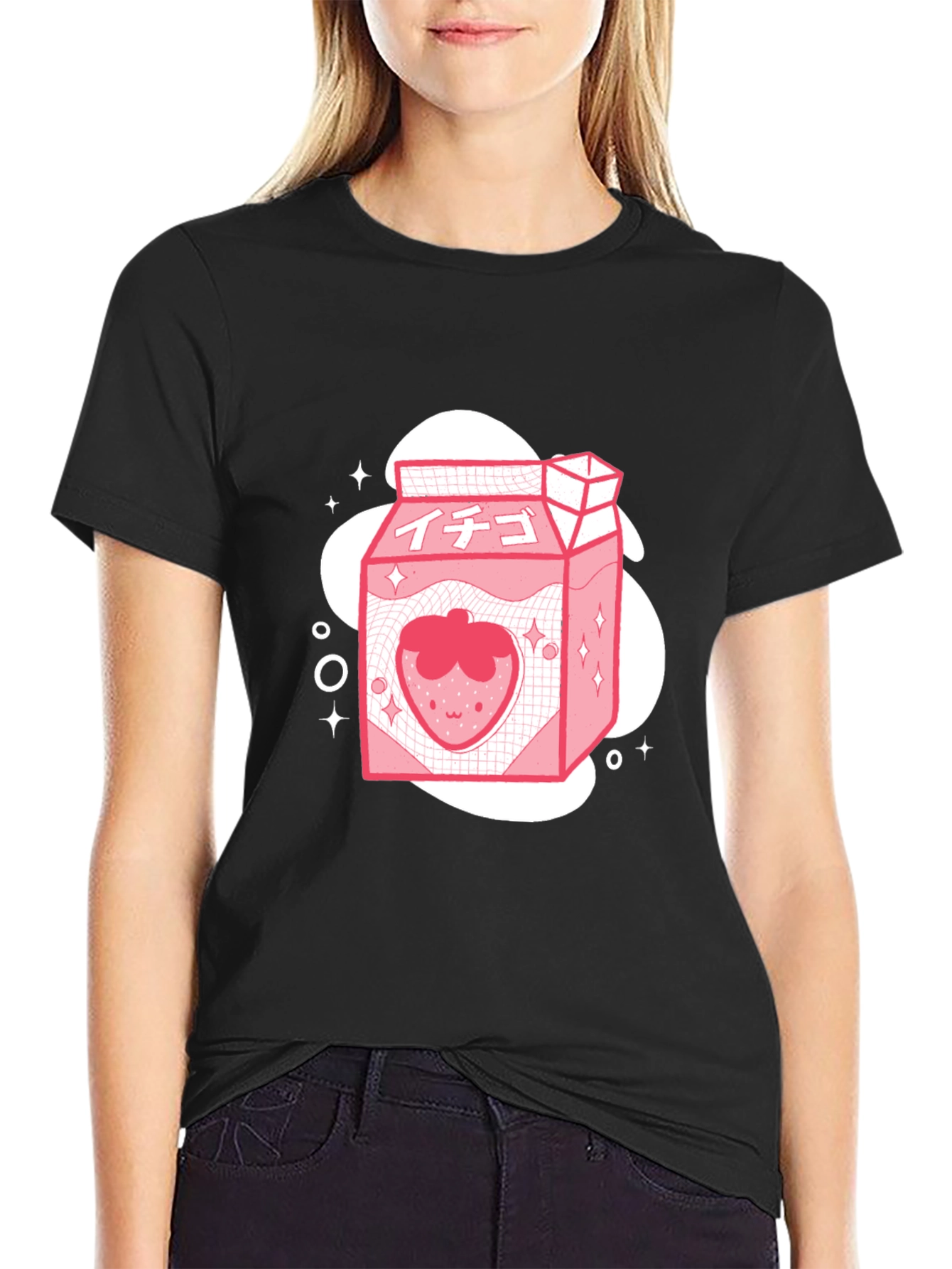 Strawberry Milk Carton Graphic Tee