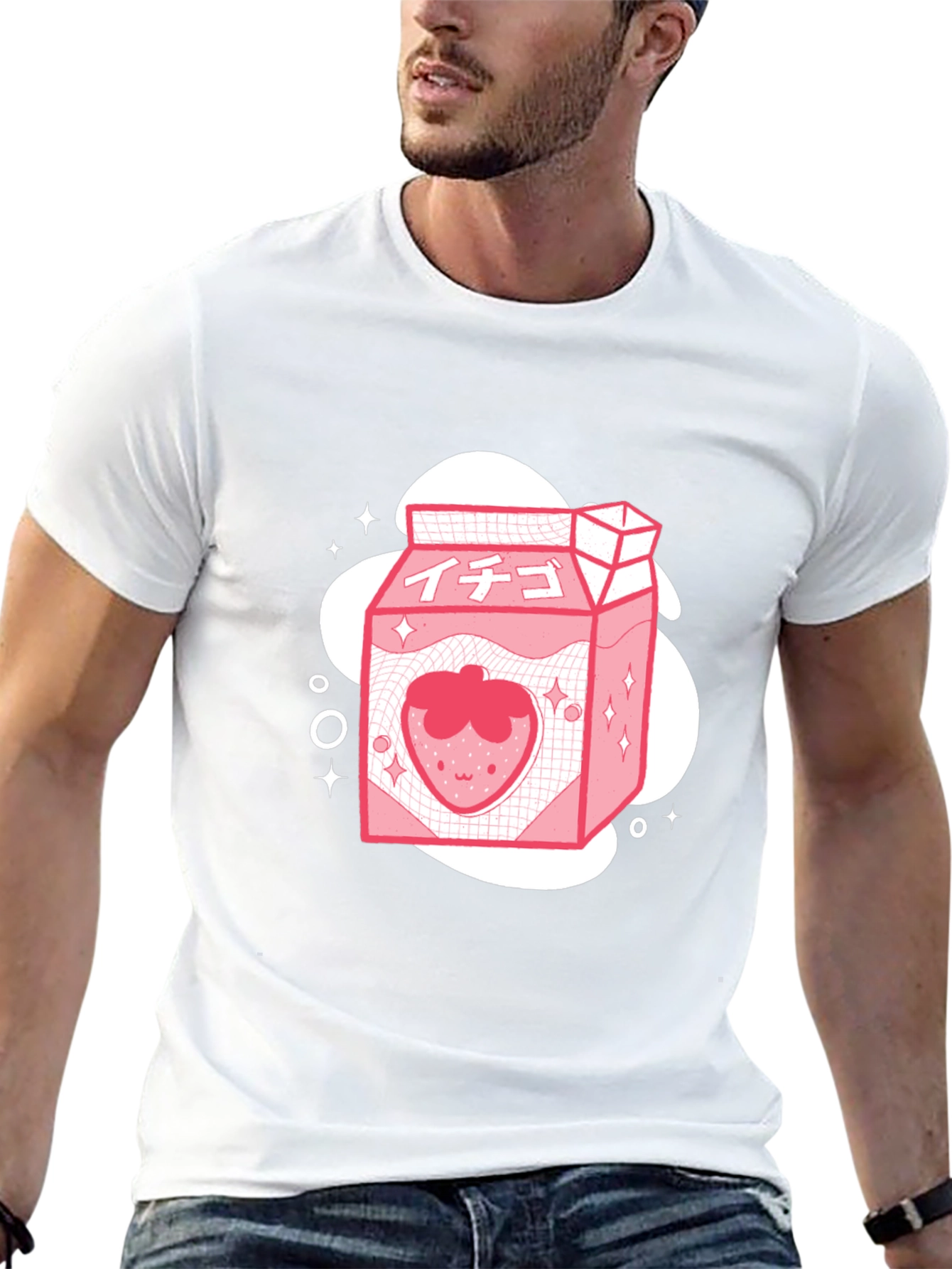 Strawberry Milk Carton Graphic Tee