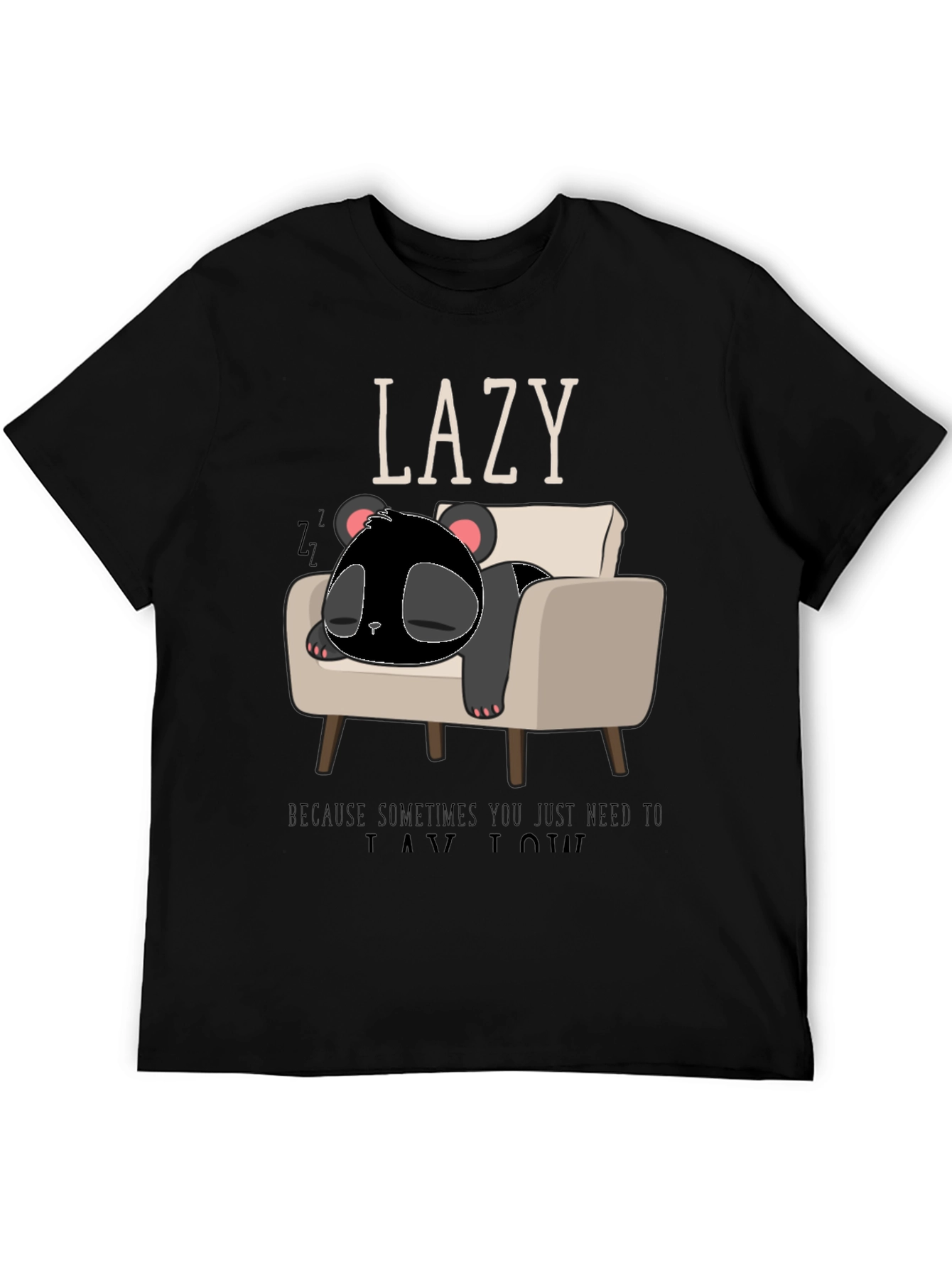 Lazy Panda T-Shirt: Relax in Style!