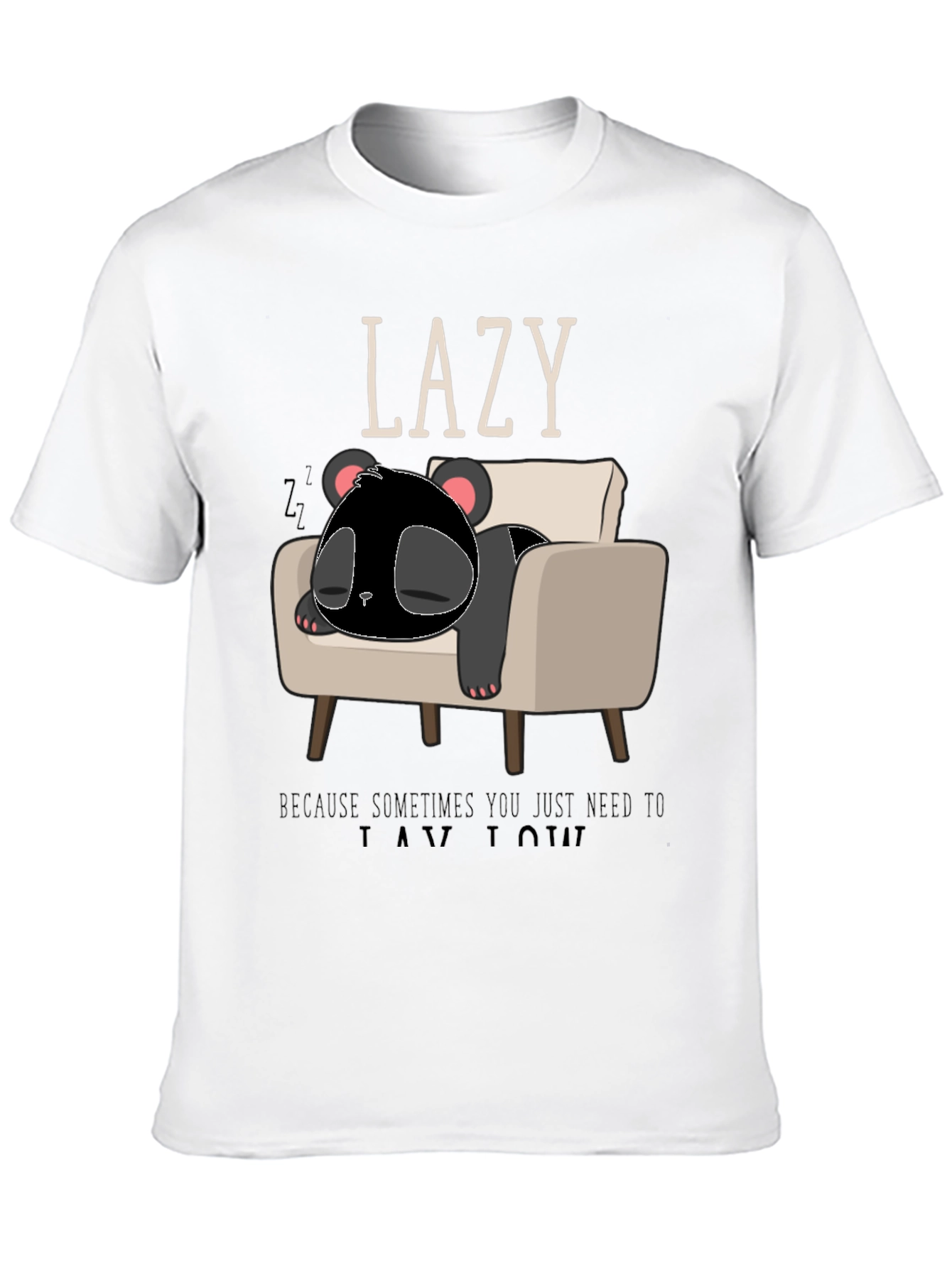 Lazy Panda T-Shirt: Relax in Style!