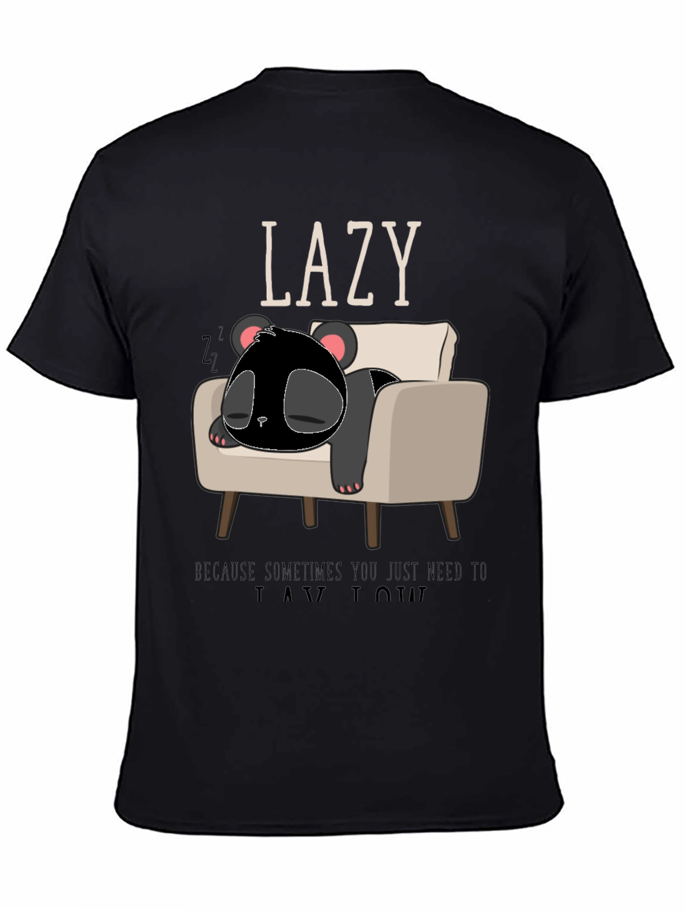 Lazy Panda T-Shirt: Relax in Style!