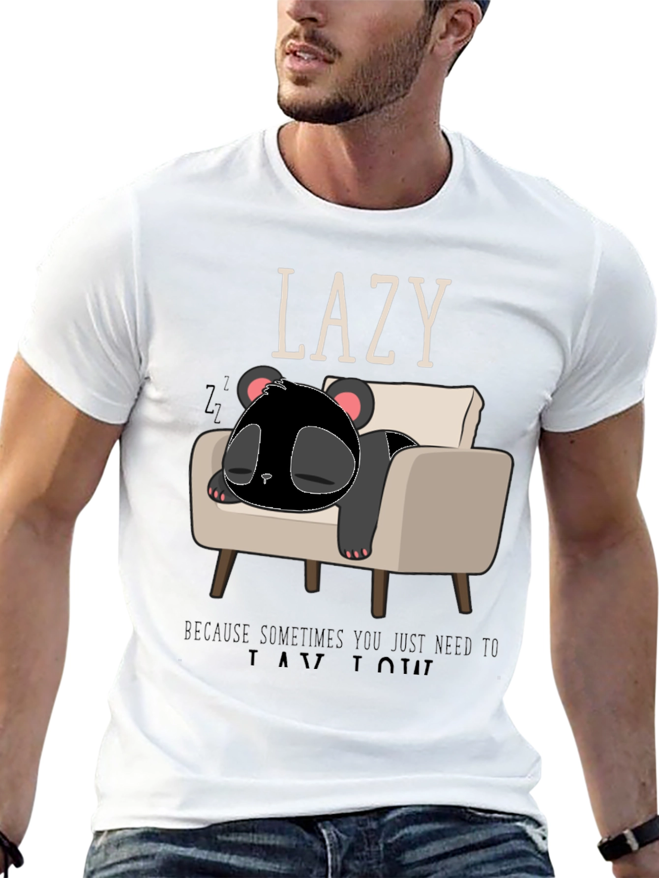 Lazy Panda T-Shirt: Relax in Style!