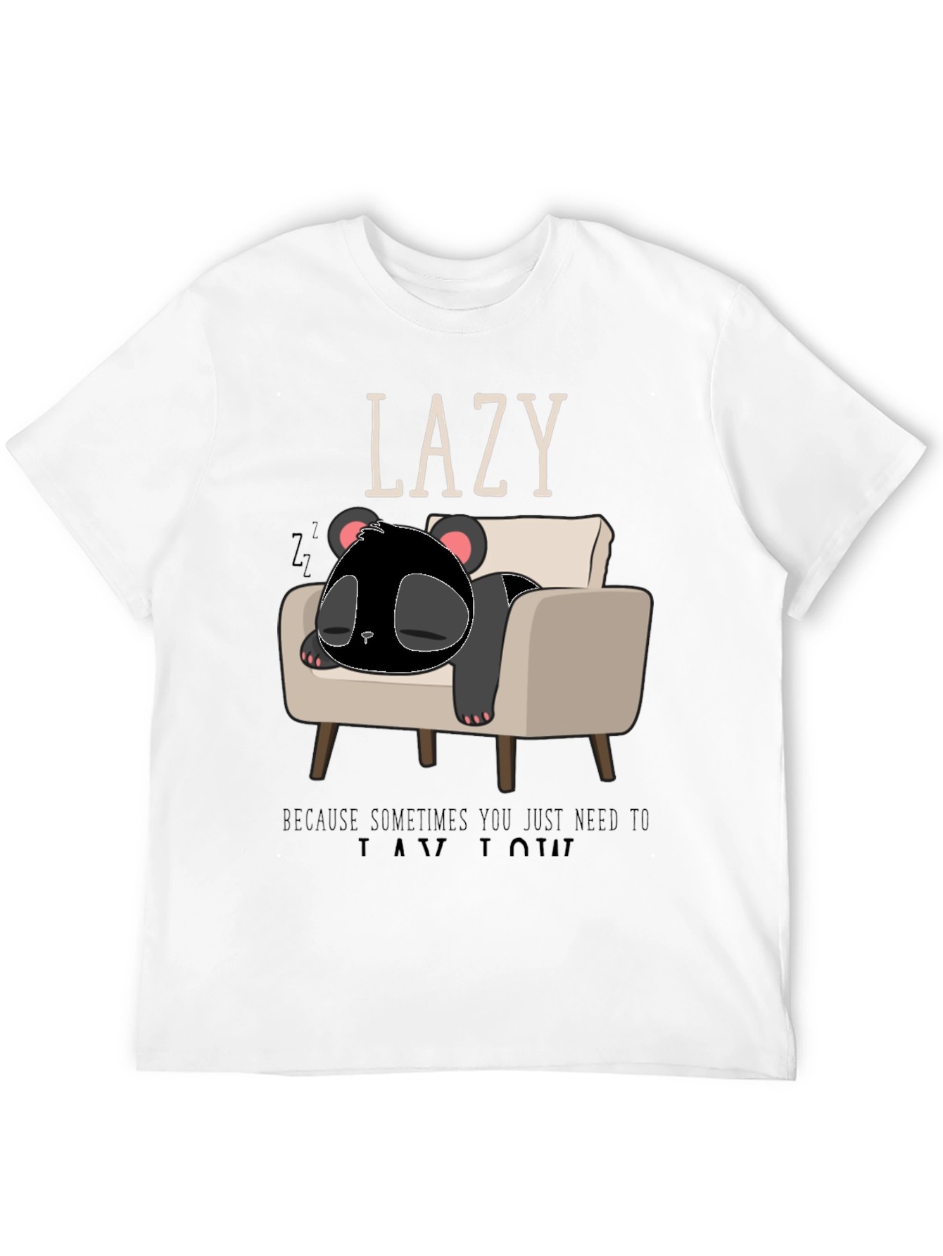 Lazy Panda T-Shirt: Relax in Style!