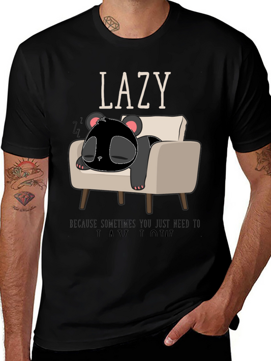 Lazy Panda T-Shirt: Relax in Style!